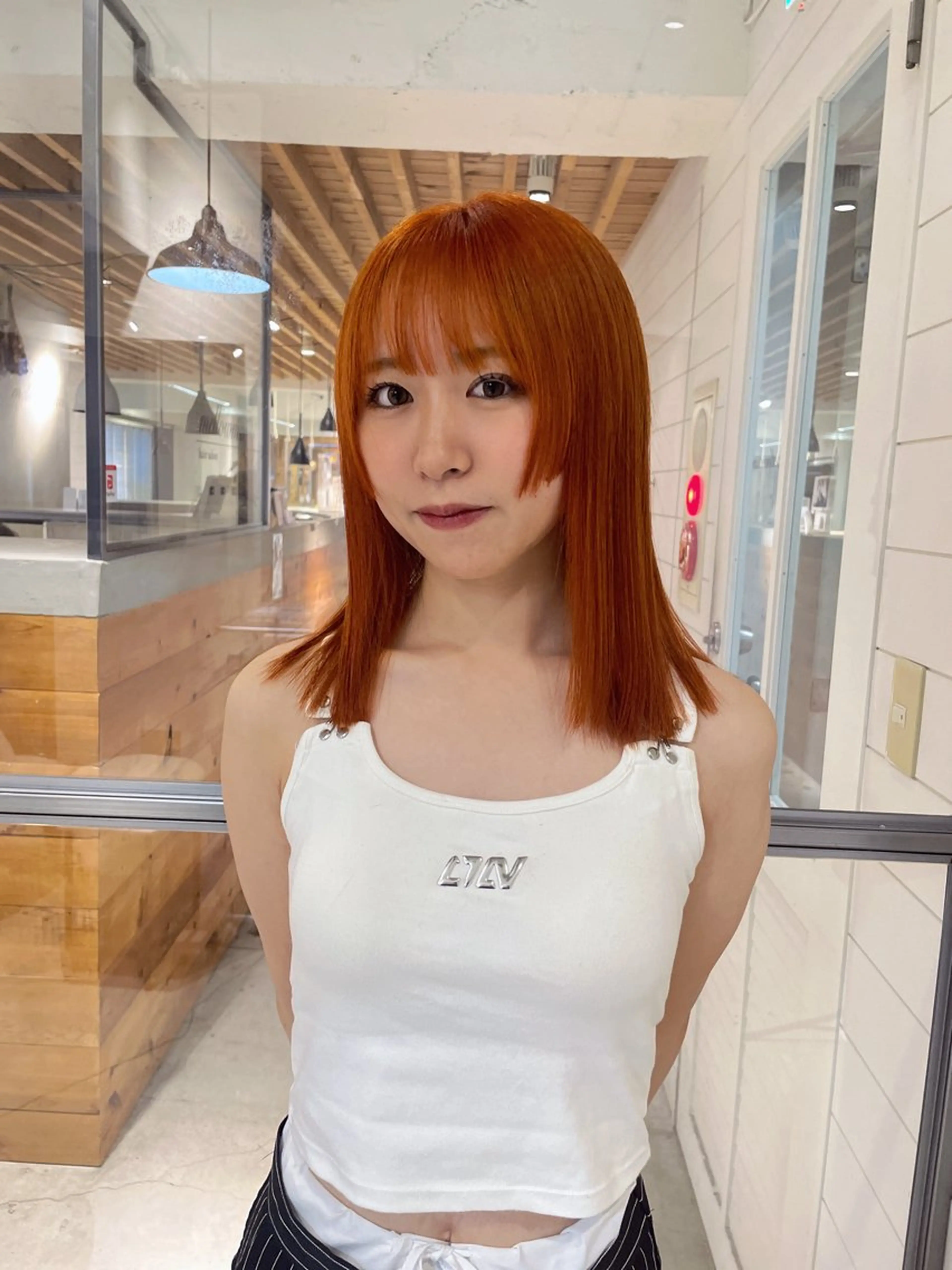 カラー ヘアカラー ユイナ ★暖色/レイヤー★のヘアスタイル