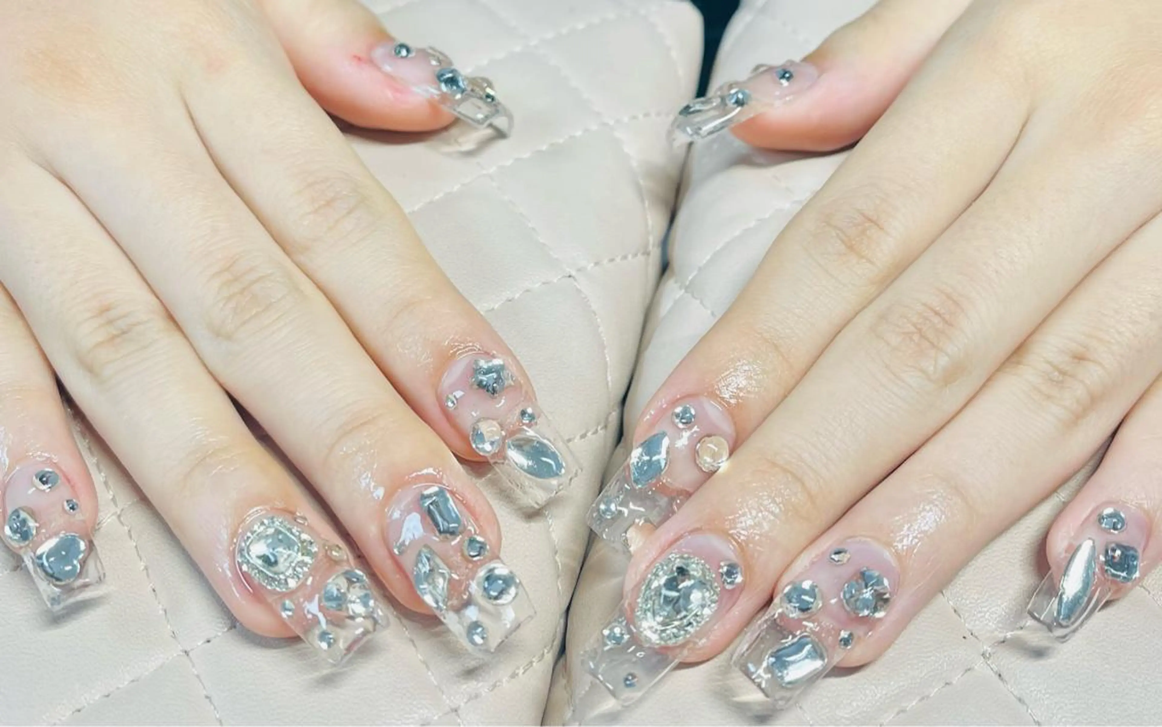 ネイル ハンドネイル goldgleams ちなのネイルデザイン