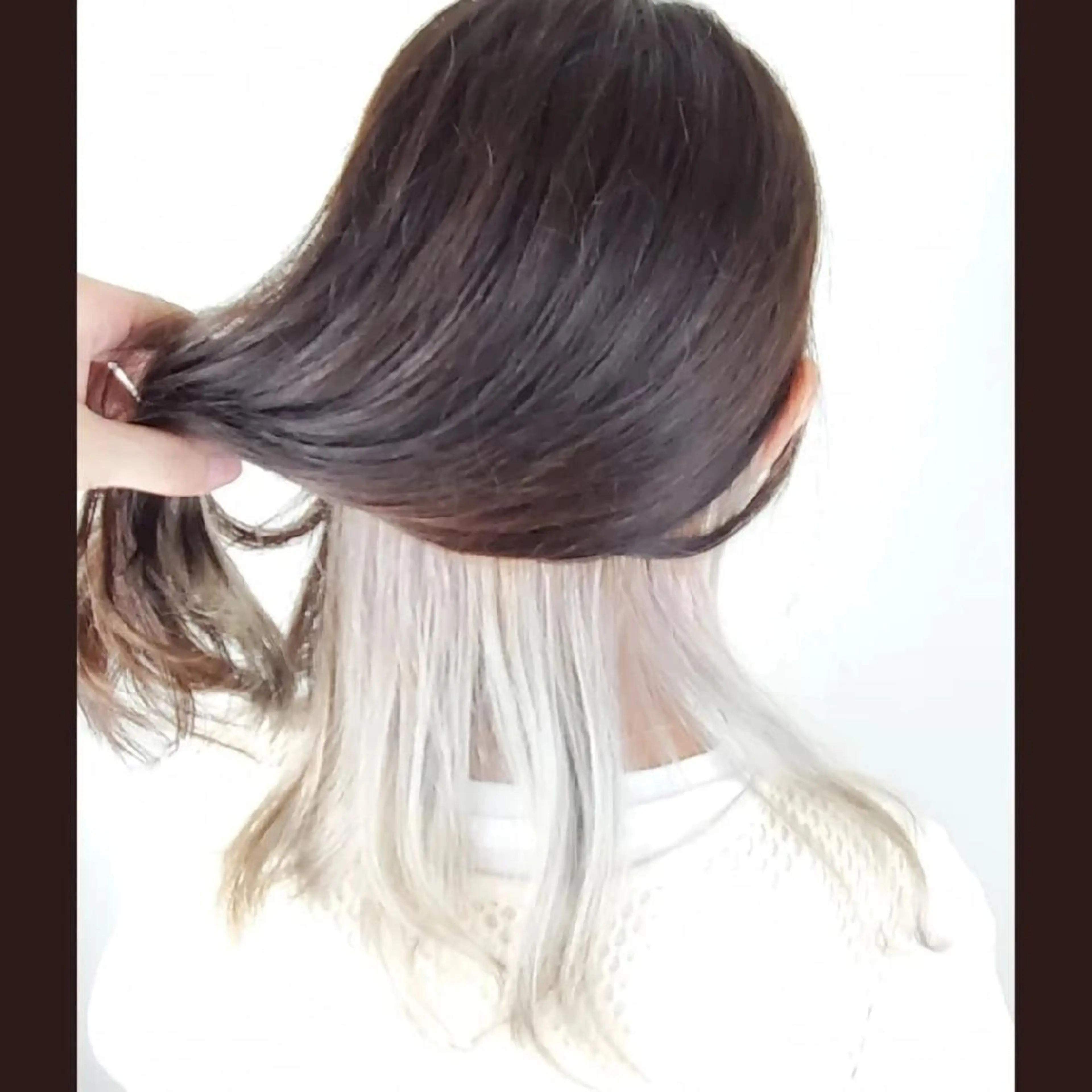 ロング カラー インナーカラー HAIRMAKE y21青葉台所属・鈴木 那由人のヘアスタイル