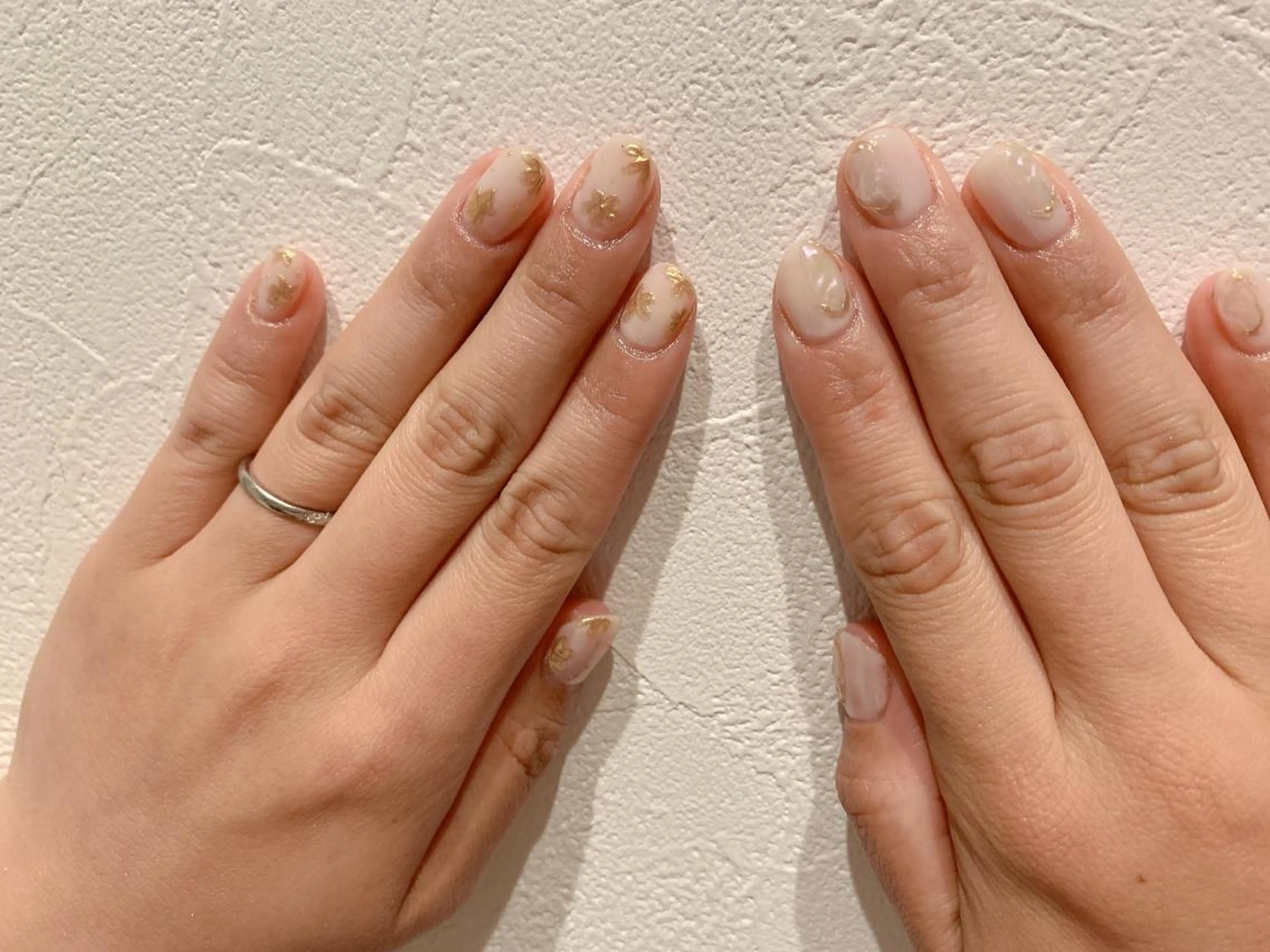 ネイル ミラーネイル ぷっくりネイル 北川 恭子のネイルデザイン