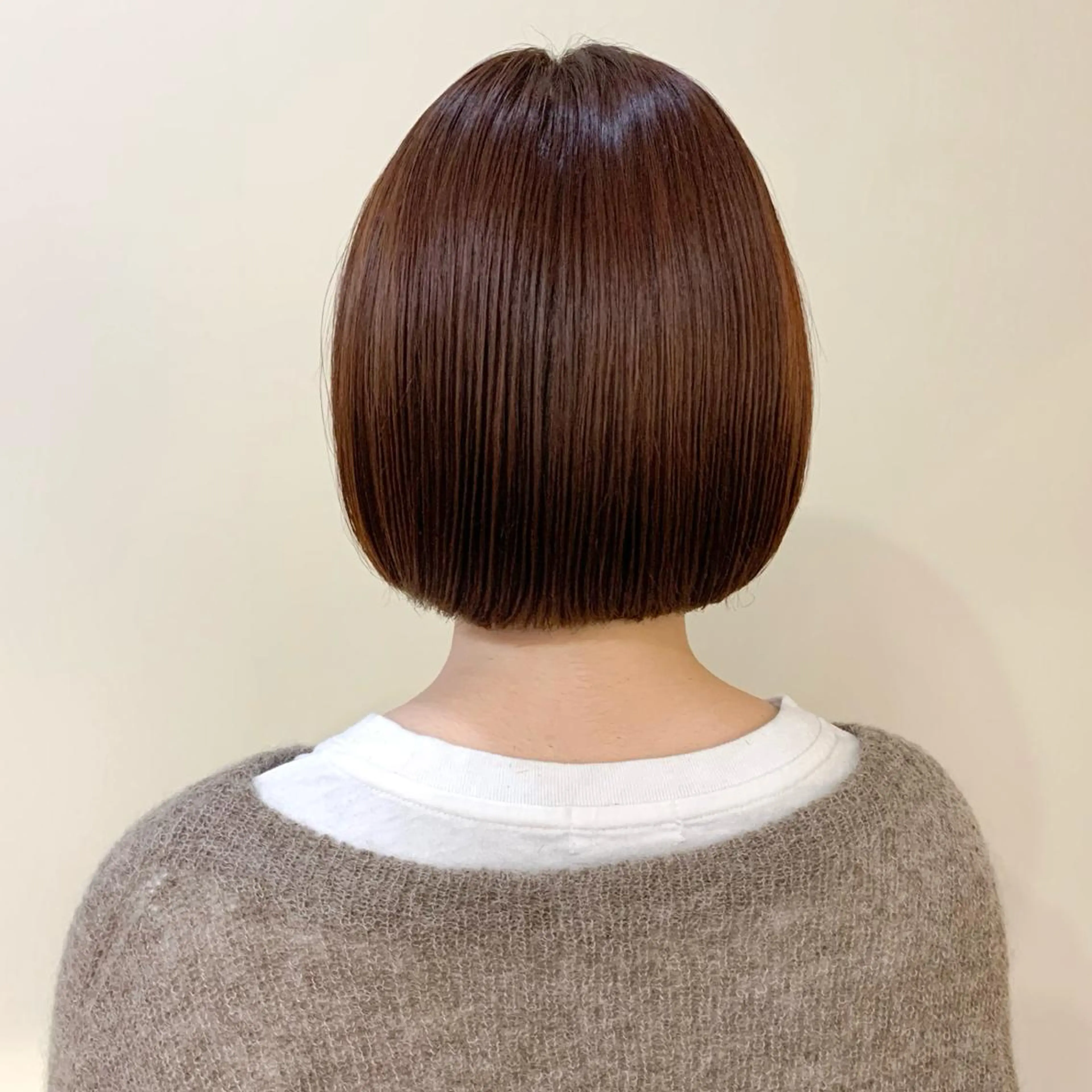 ショート カラー オレンジ 上川 美幸のヘアスタイル