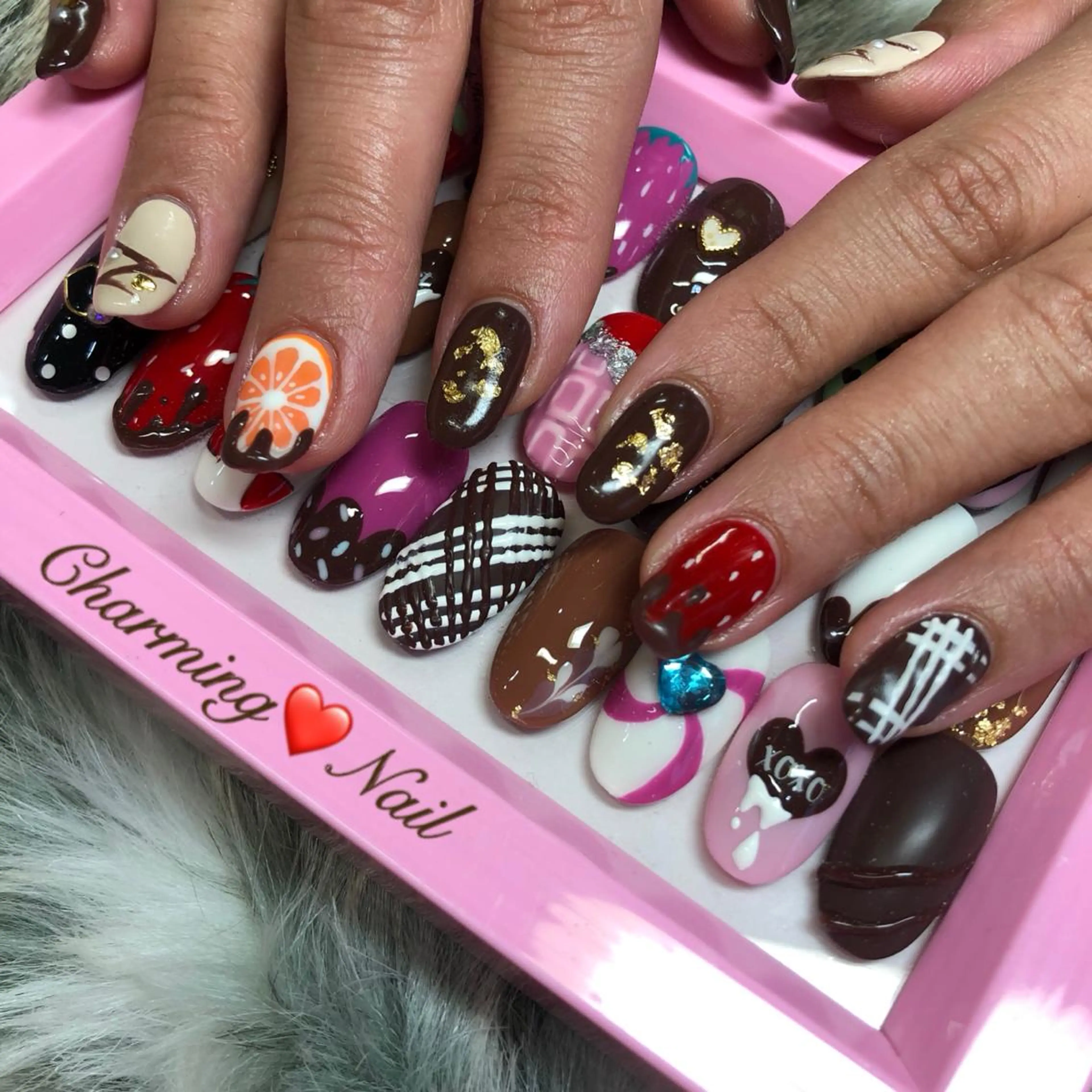 ネイル アートネイル ジェルネイル バレンタイン Charming❤️Nail所属・Nailist Amiのその他イメージ
