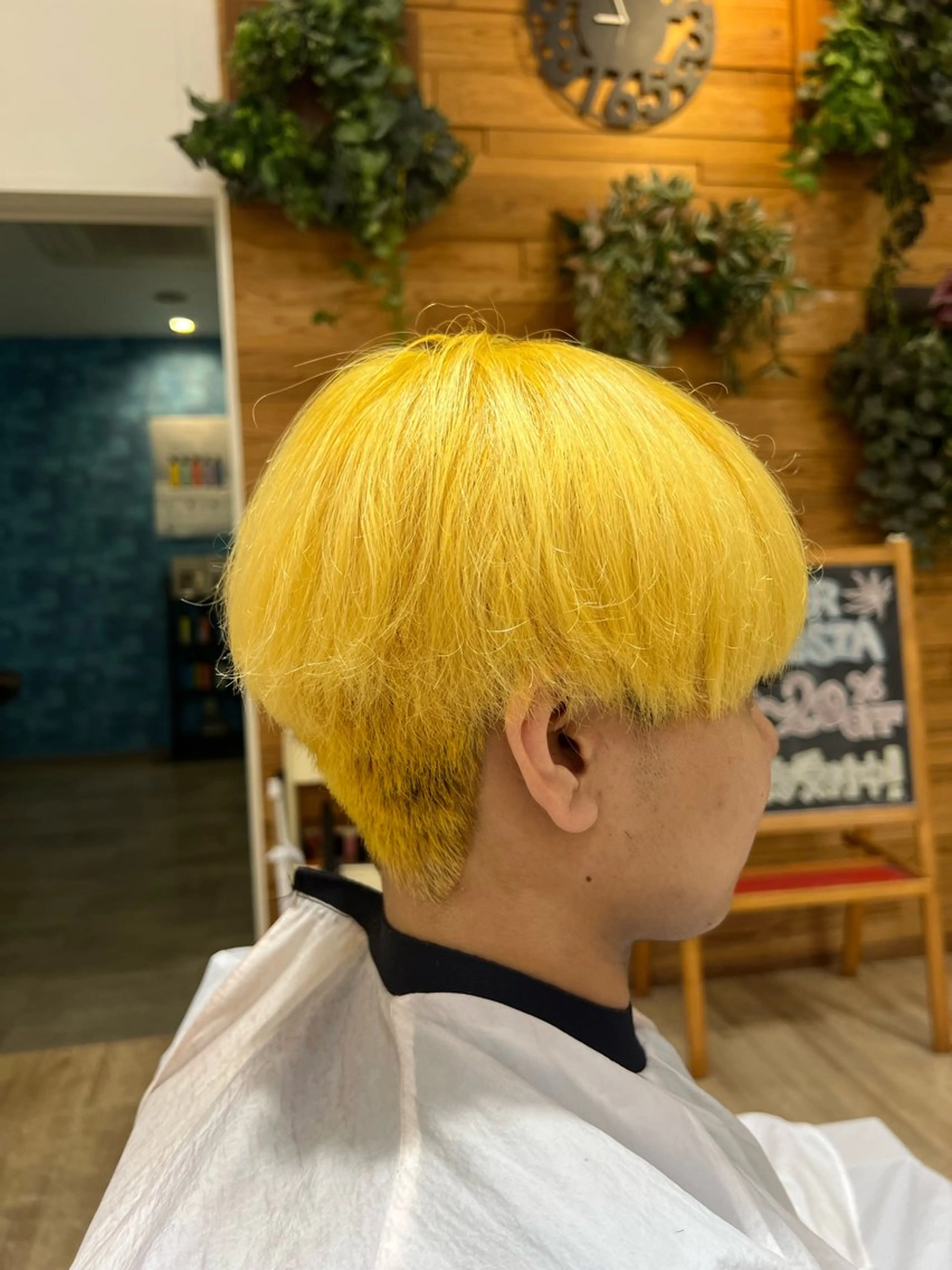 ショート 【本陣】カット モデル/朝岡 慧のヘアスタイル