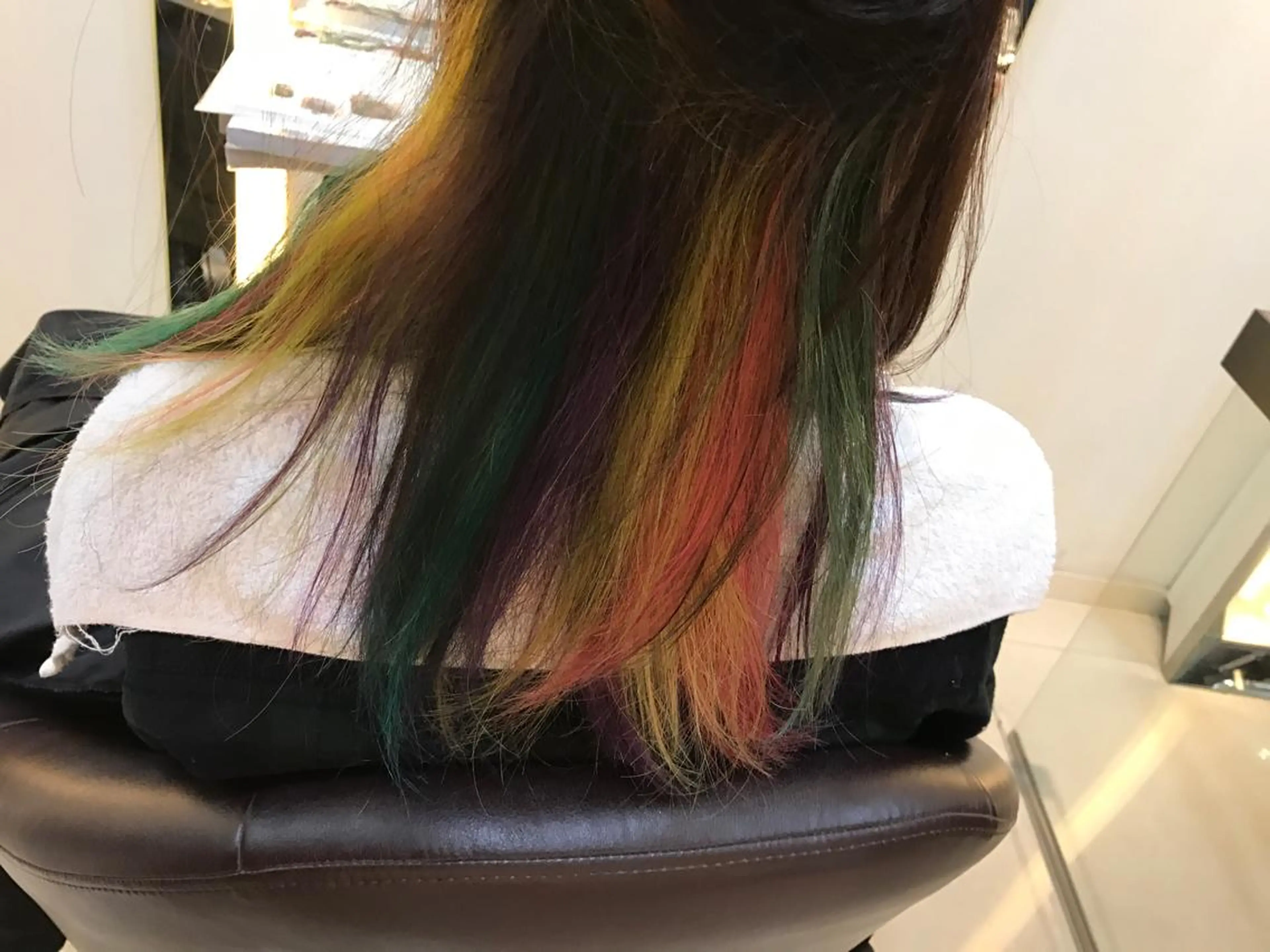 ミディアム カラー デザインカラー 似合わせ／代表 髪質改善/山田将大のヘアスタイル