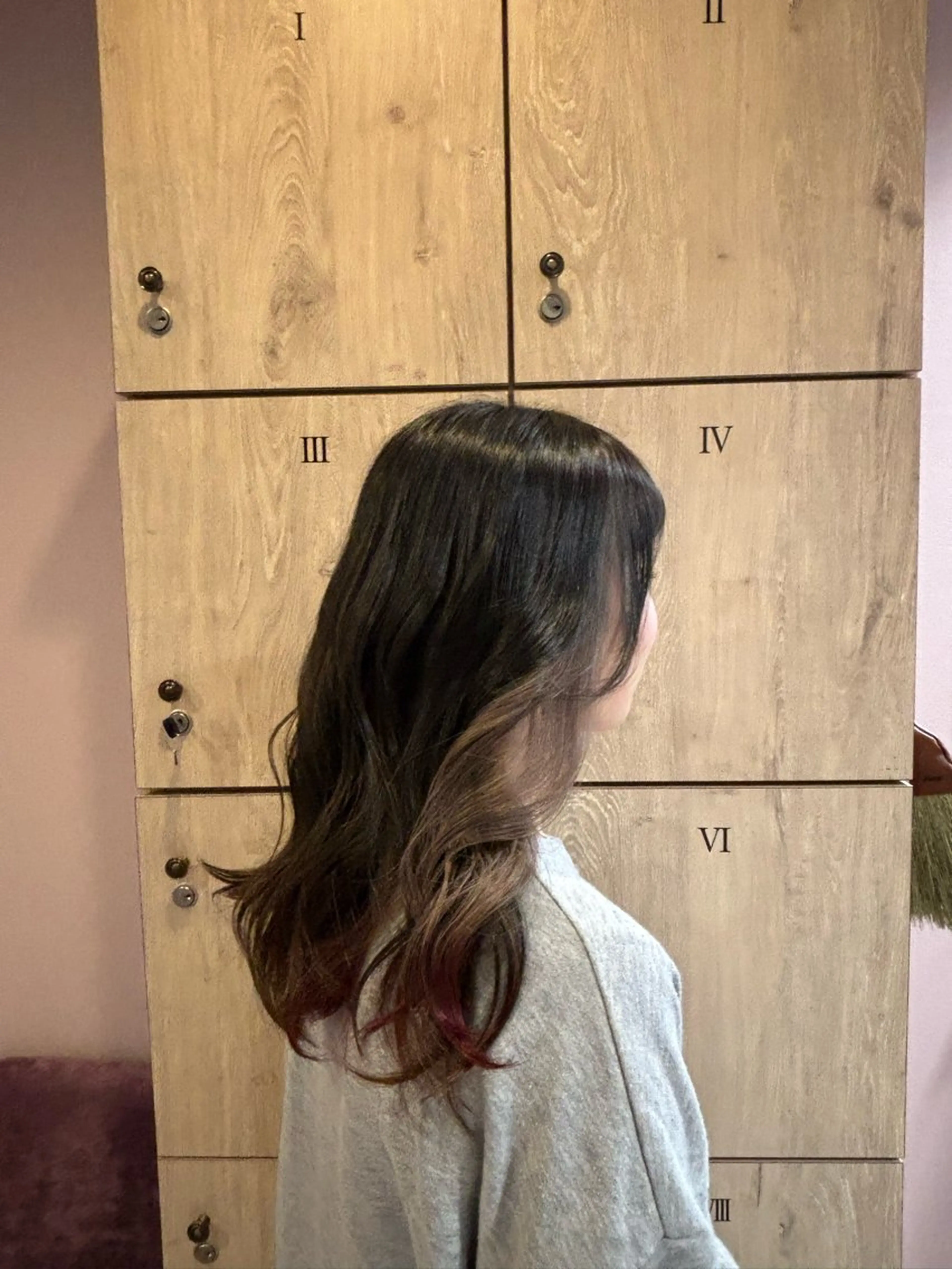 ロング カラー 透明感カラー/ くびれヘア/ユウユのヘアスタイル