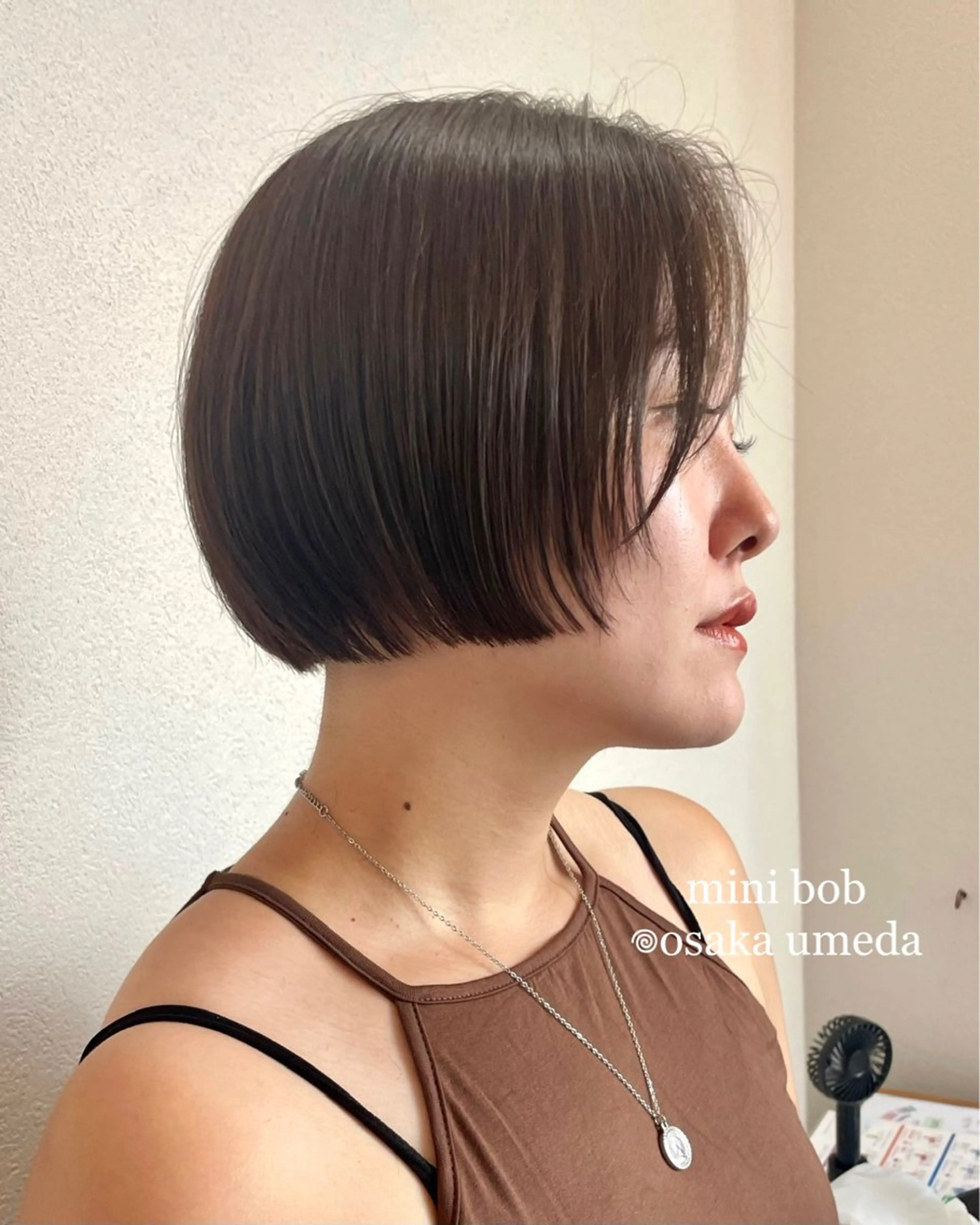 ショート ボブ カット ヘアカラー トリートメント ボブ/髪質改善/ soiナカジママドリのヘアスタイル