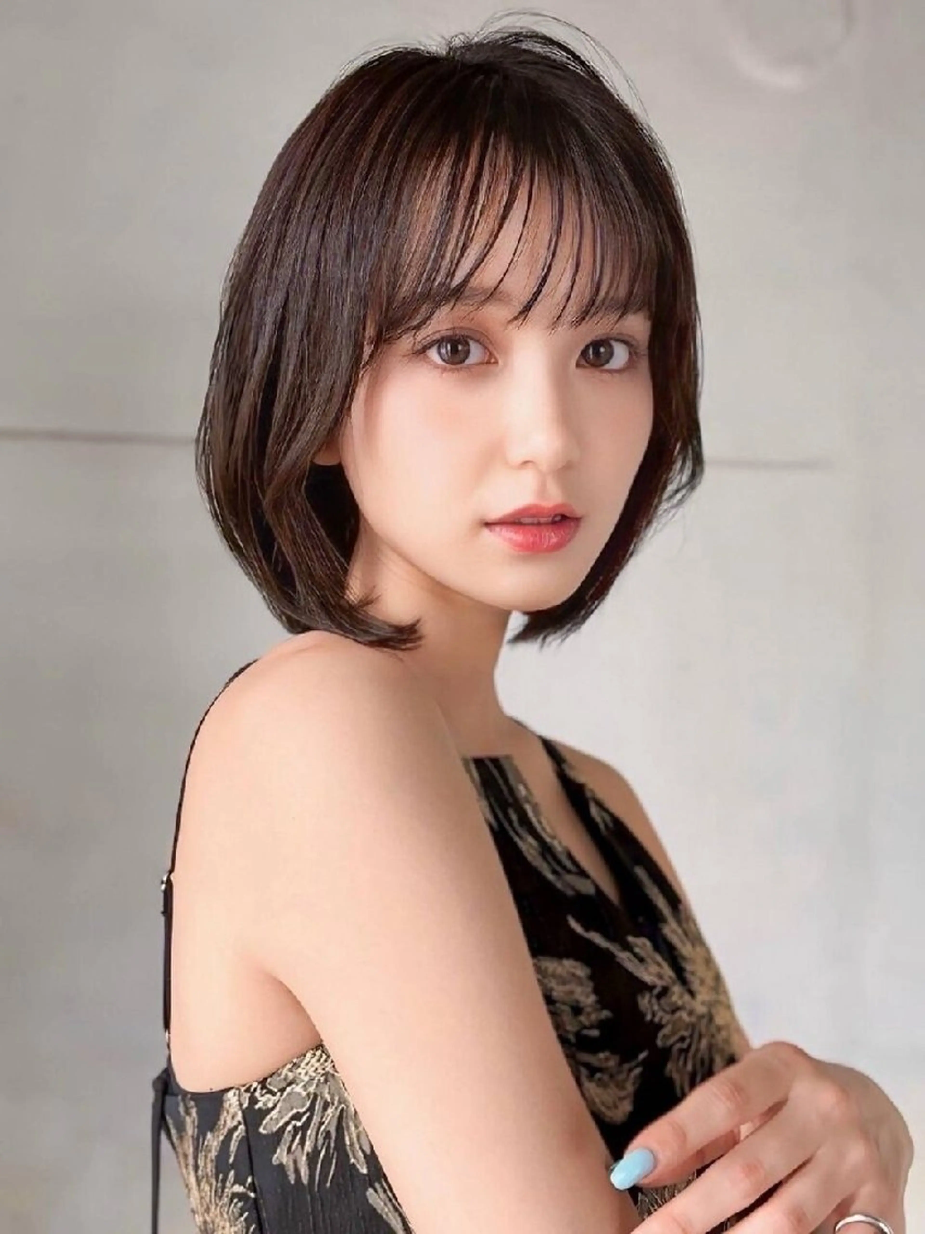ショート カラー 吉本 敬のヘアスタイル