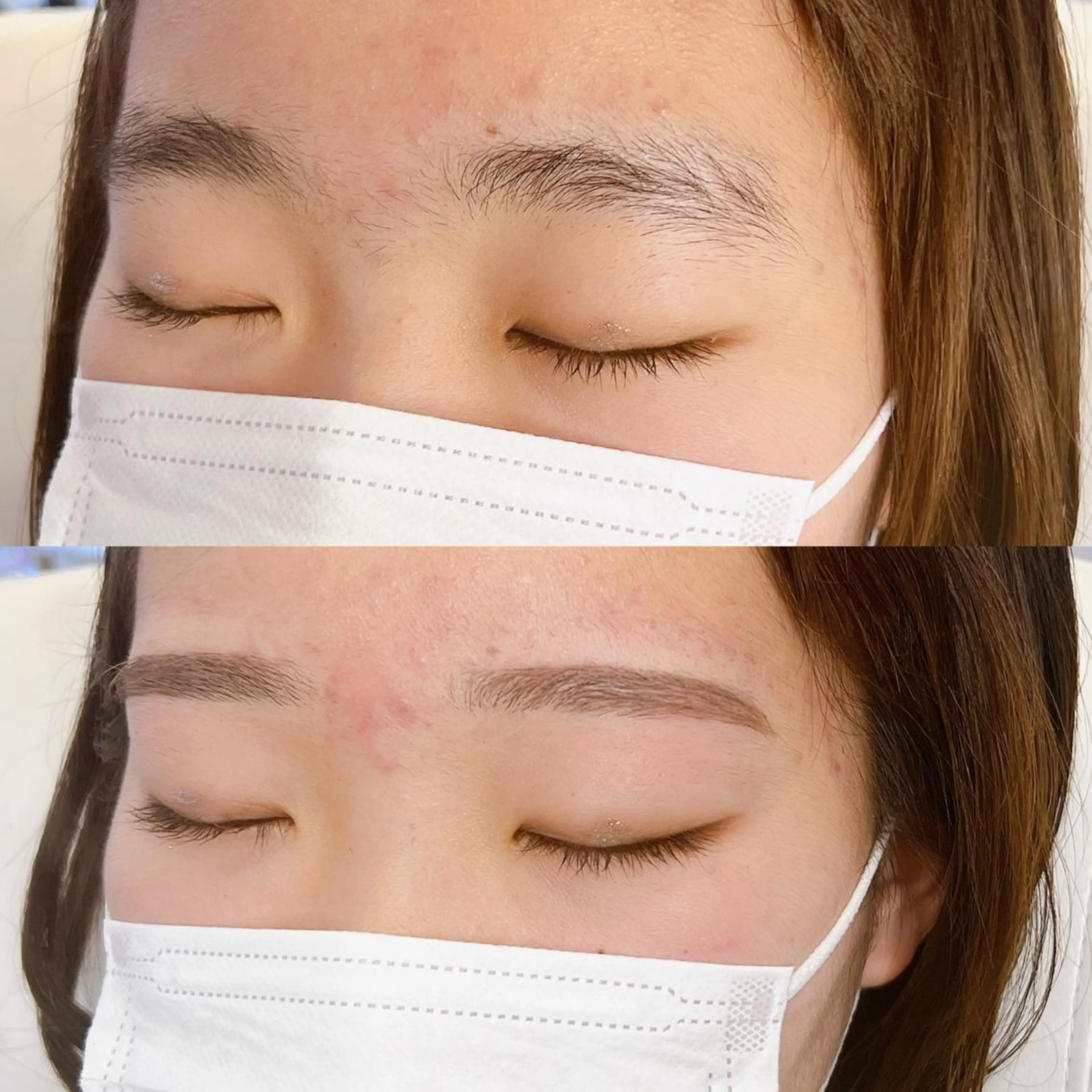 2回目以降のお客様💡美眉スタイリング＋フェイスwax(鼻下)の写真