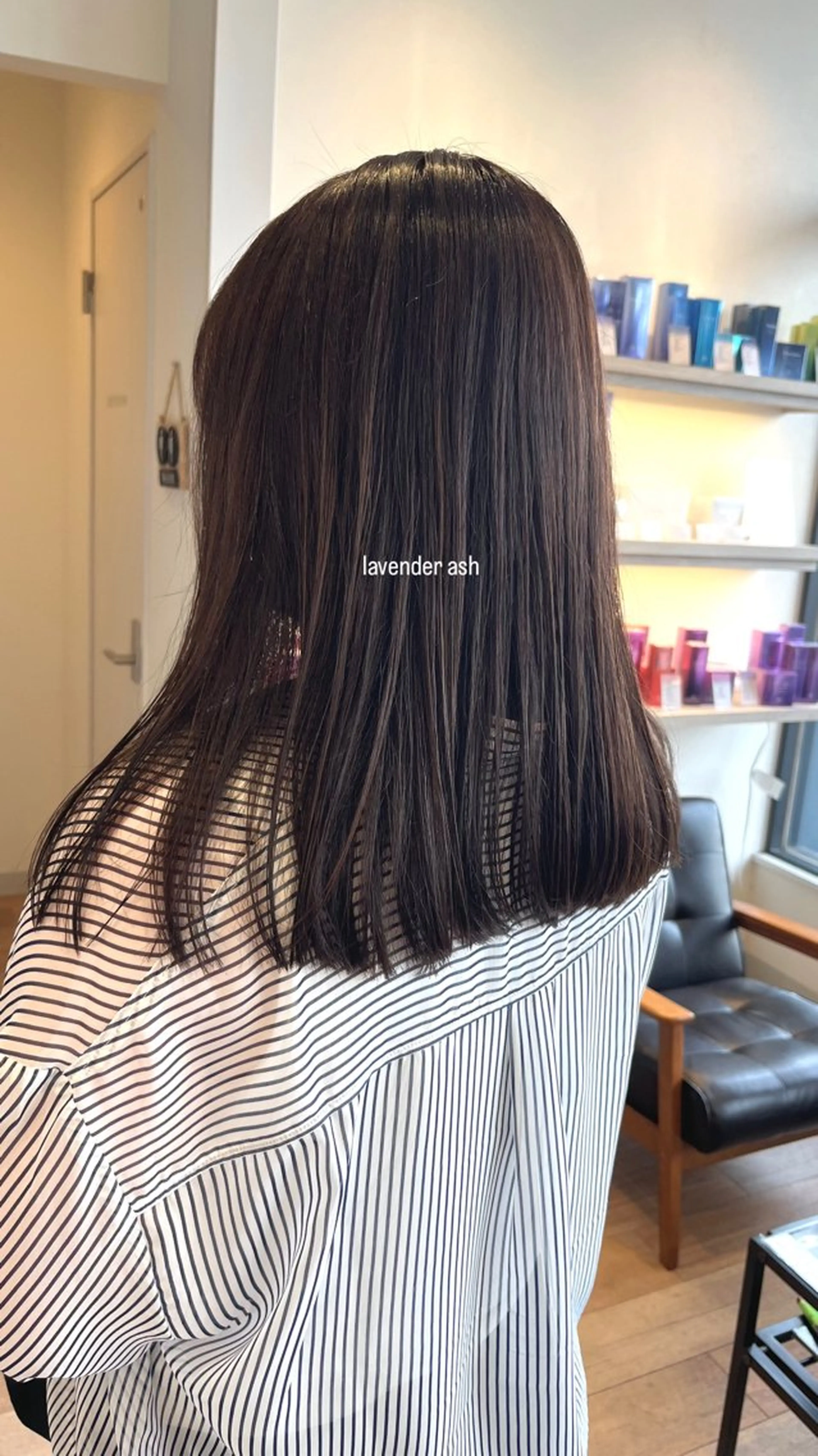 セミロング カラー セジールヘアメゾン所属・韓国レイヤー/透明感 カラー🐈曾根高のヘアスタイル