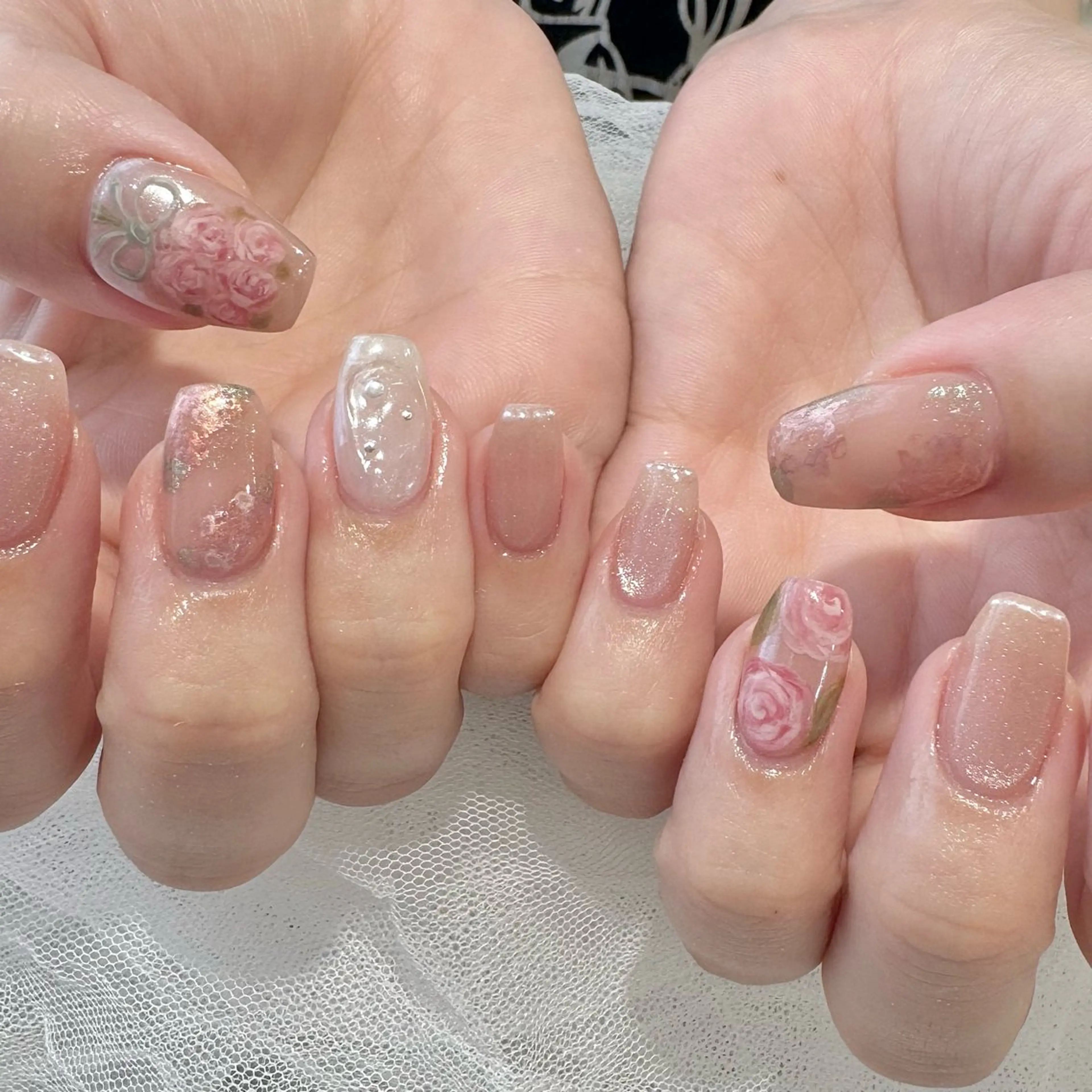 ネイル ハンドネイル 新井 ひなののネイルデザイン