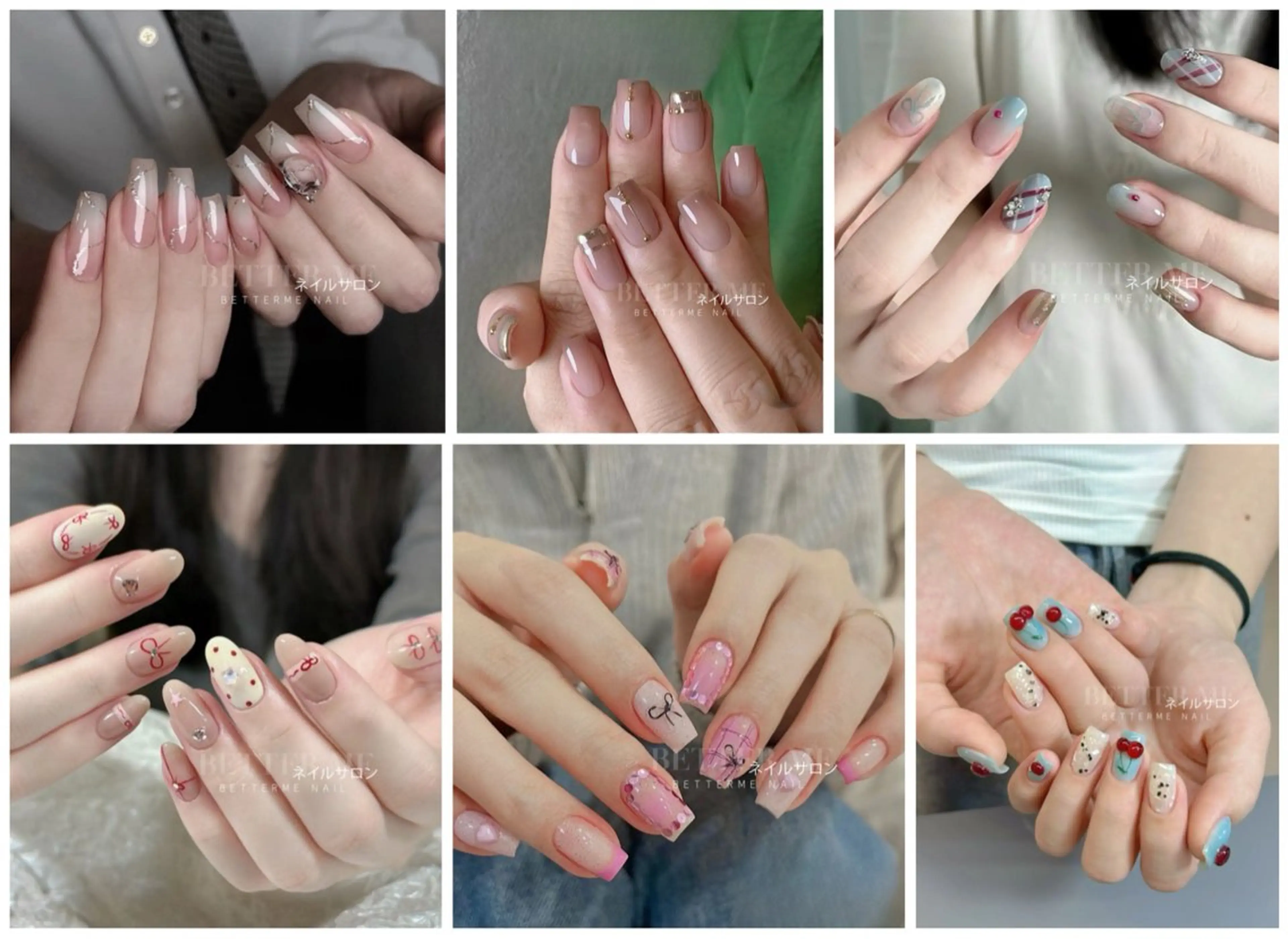 ネイル ハンドネイル BETTER ME ネイルサロン池田公園のネイルデザイン