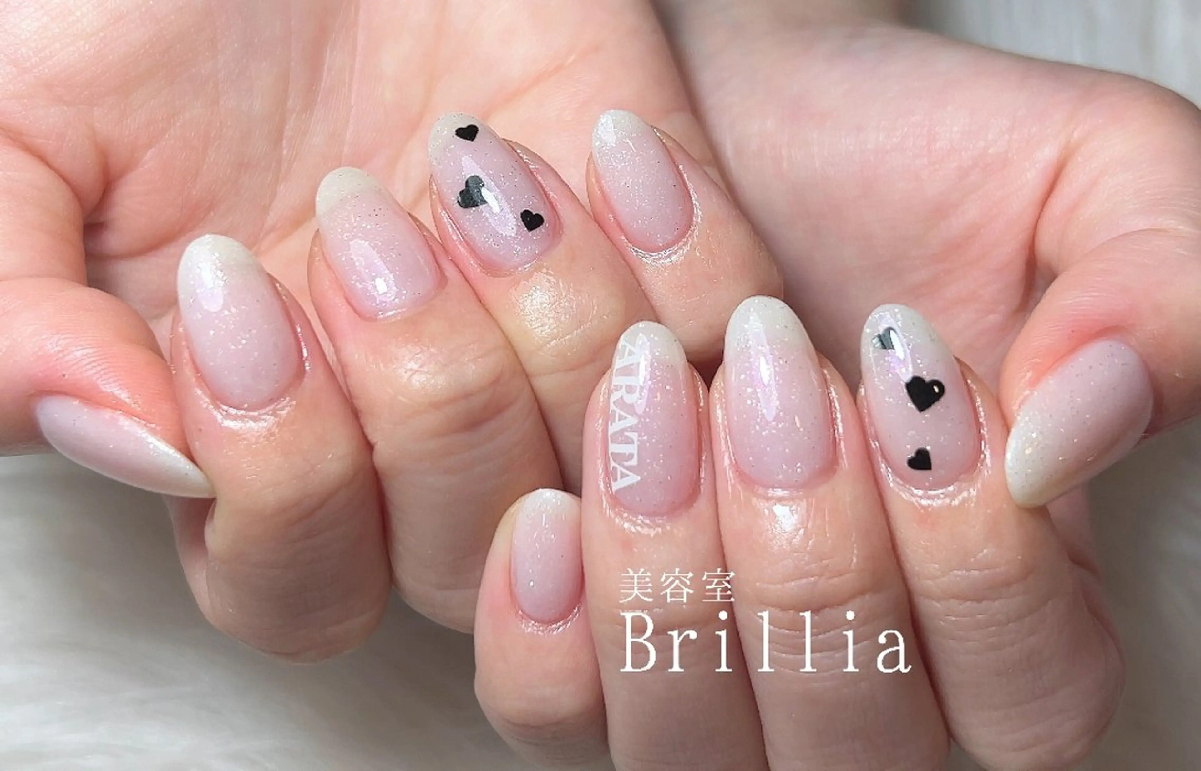 ネイル シンプルネイル ハンドネイル 柴田 彩のネイルデザイン