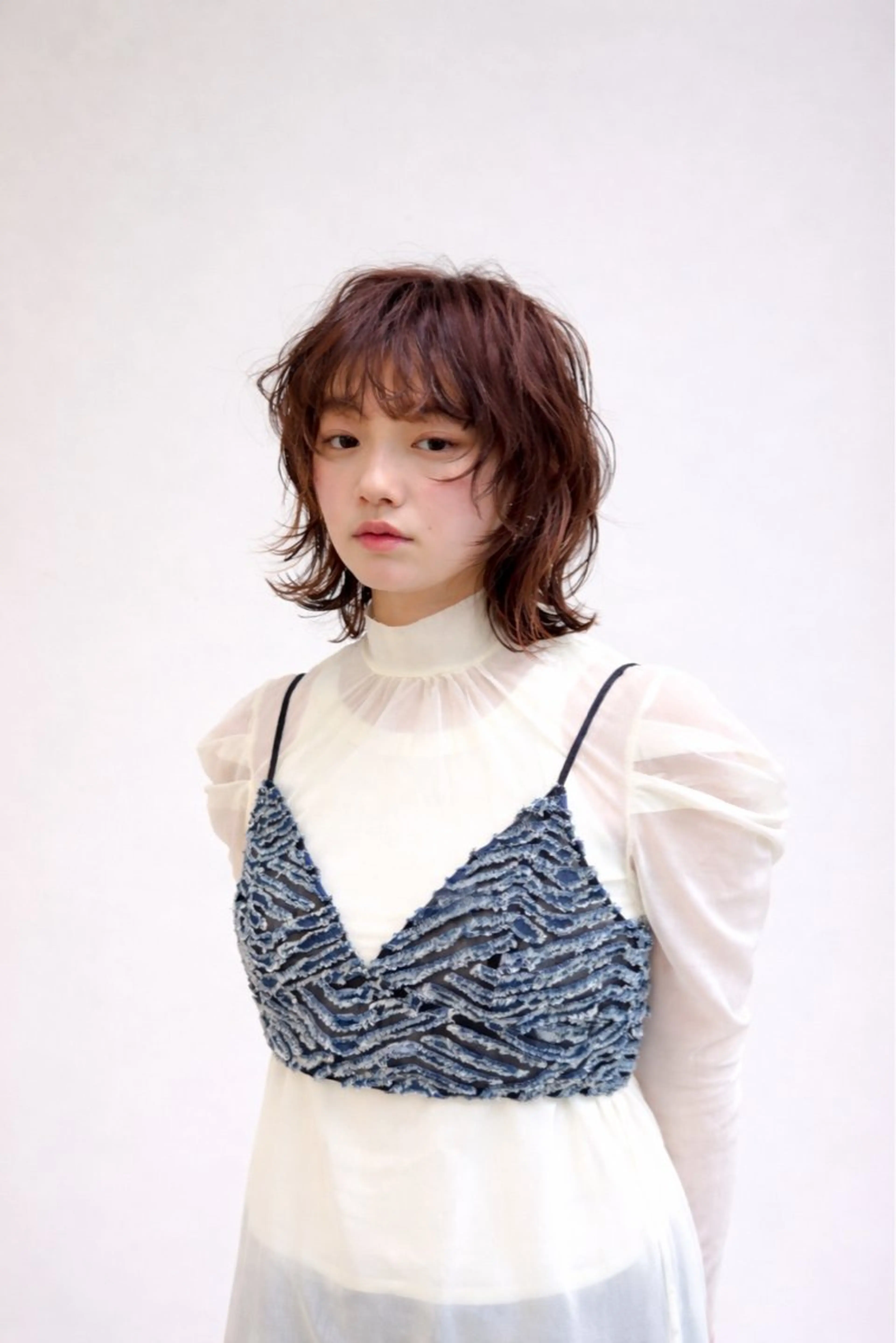 ミディアム カラー パーマ 🌻サカキ ヒナタ🌻のヘアスタイル