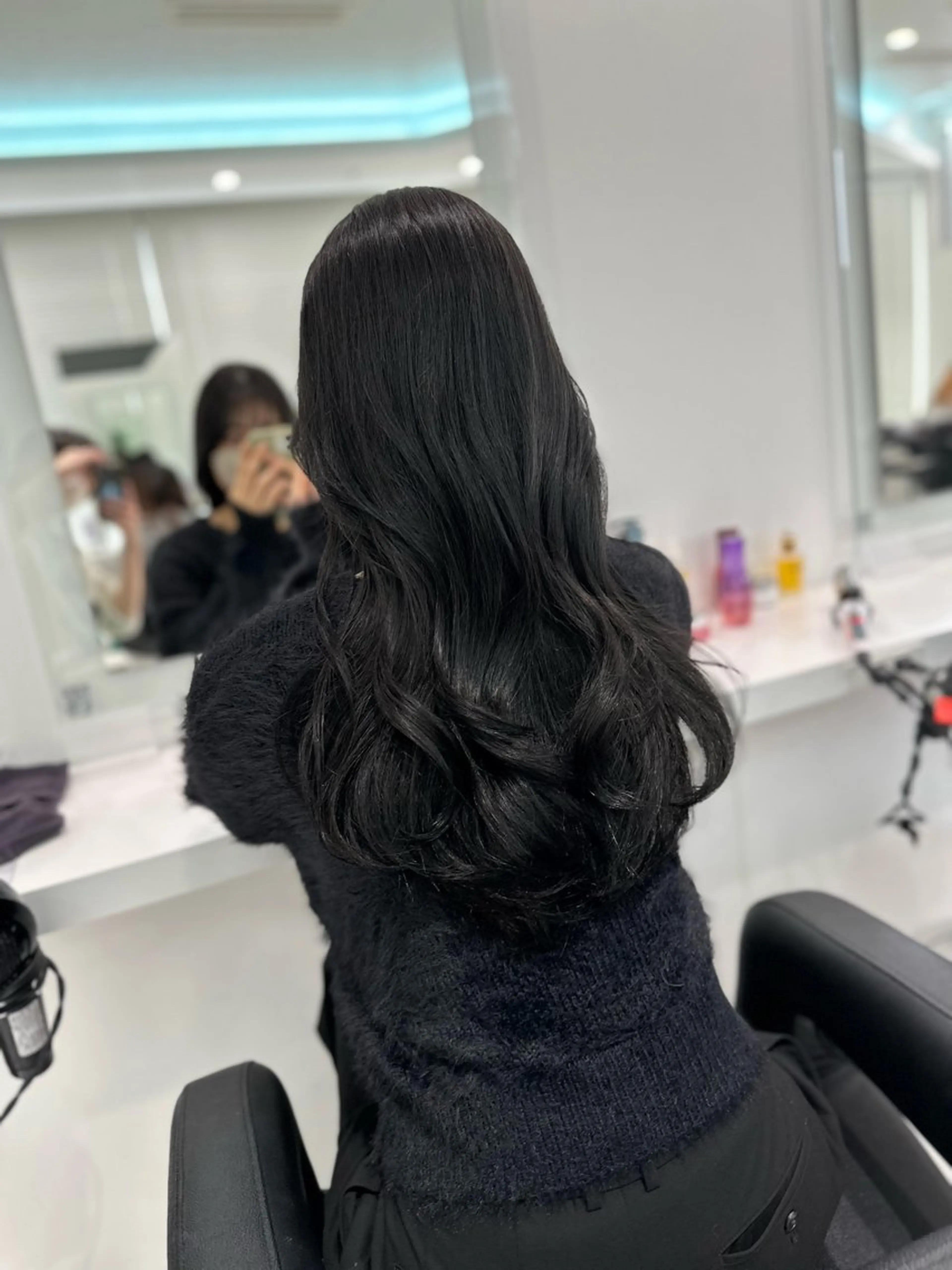 セミロング カラー ヘアアレンジ ブリーチ 透明感カラー ブリーチなしカラー 髪質改善 似合わせカット ヘアカラー トリートメント 🫧艶感  ハイトー ン／ブリーチ🫧のヘアスタイル