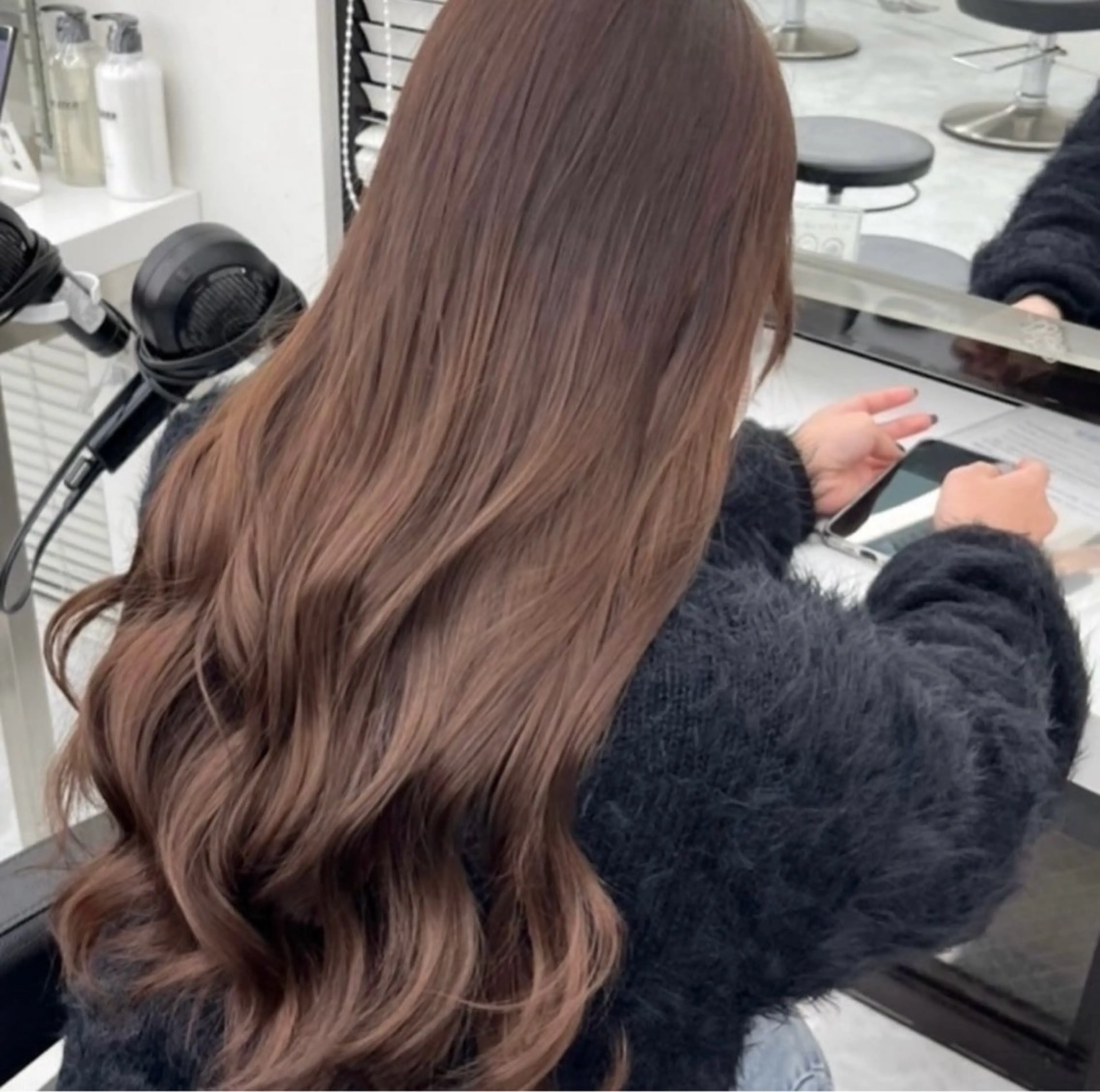 💗期間限定💗透明感カラー➕ヒアルロン酸トリートメント➕ヘッドスパ➕ヘアセット💗の写真