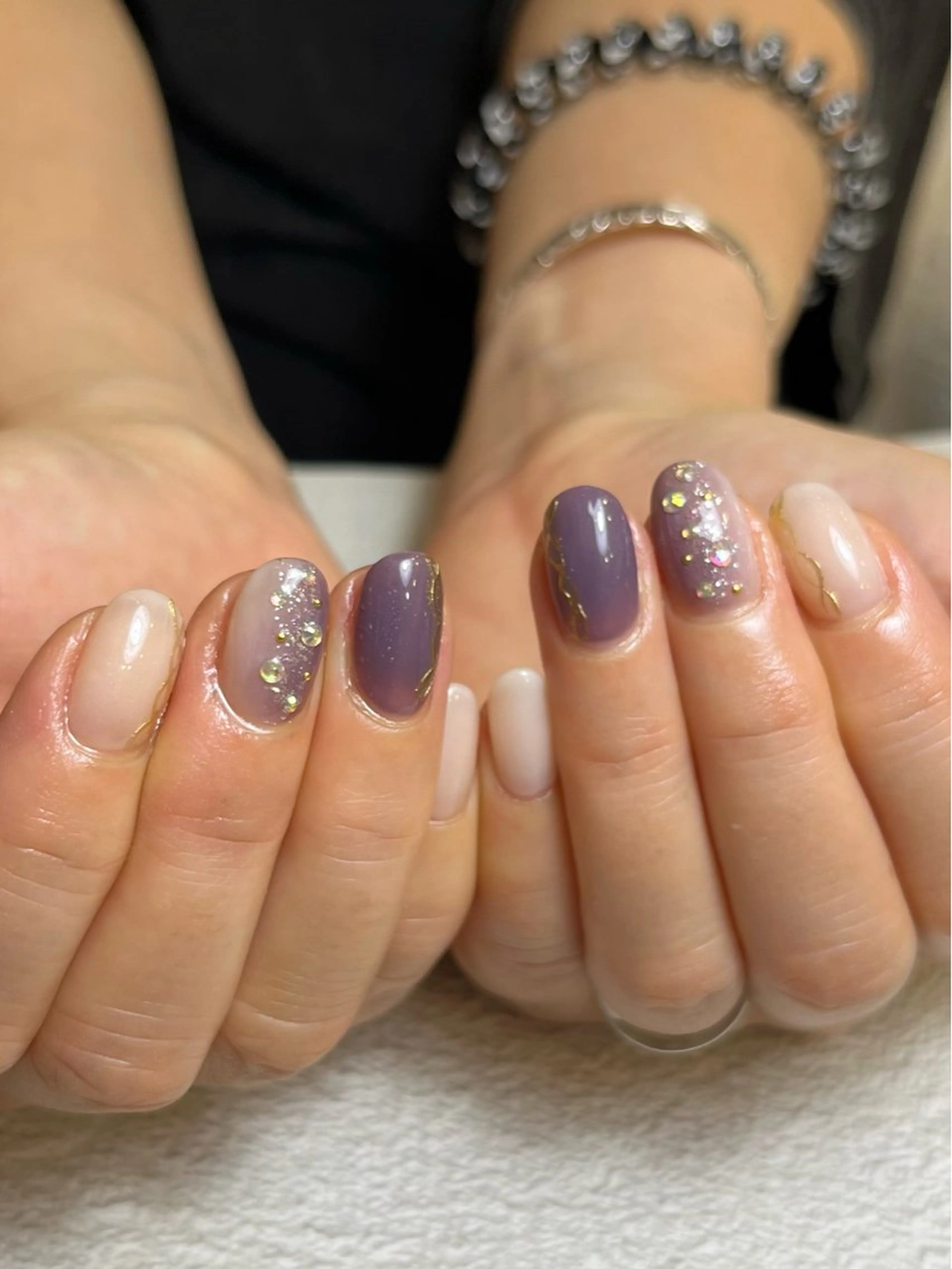 ネイル ハンドネイル TOPAZ恵比寿所属・Tsuno Nagisaのネイルデザイン