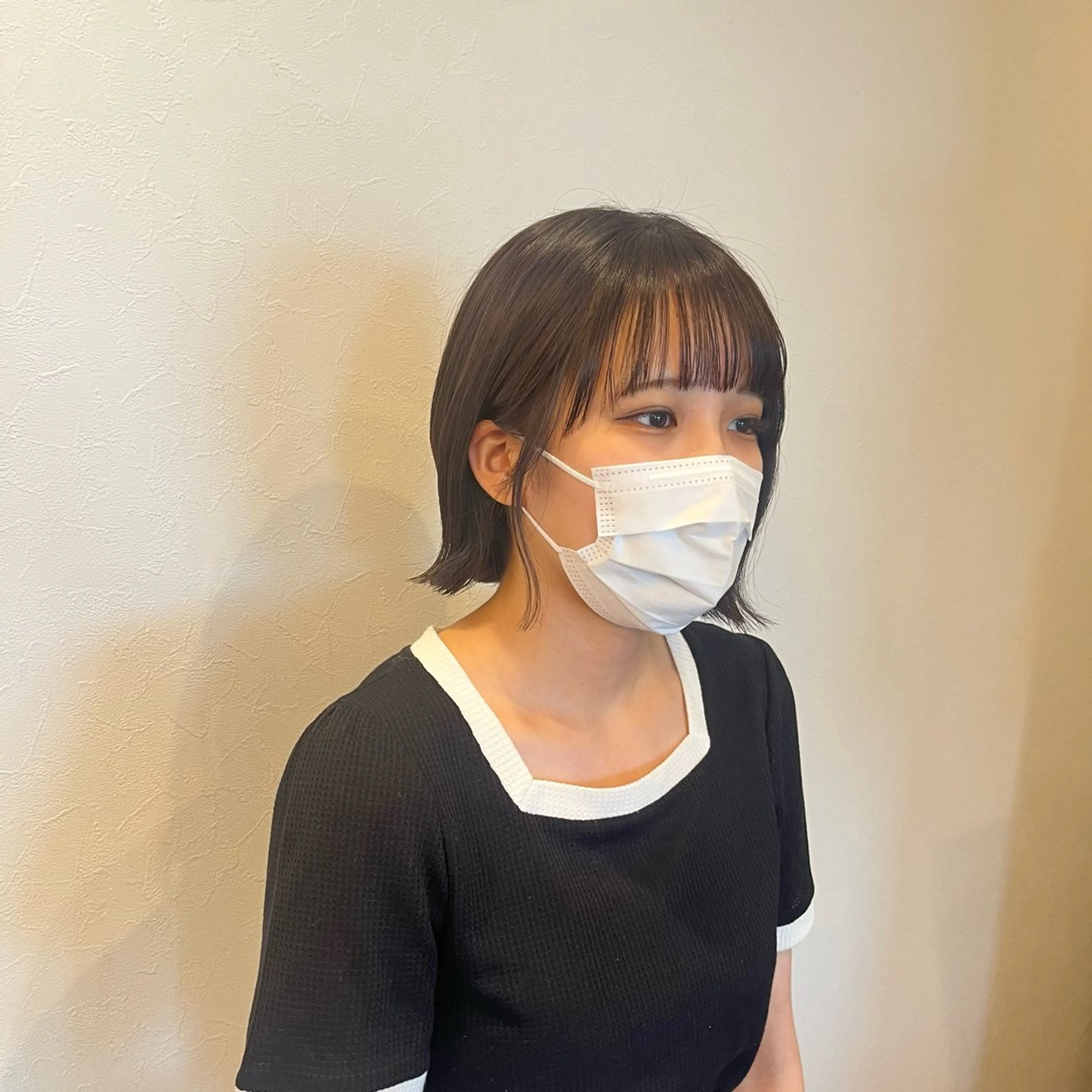 ショート ボブ 今井 杏奈のヘアスタイル