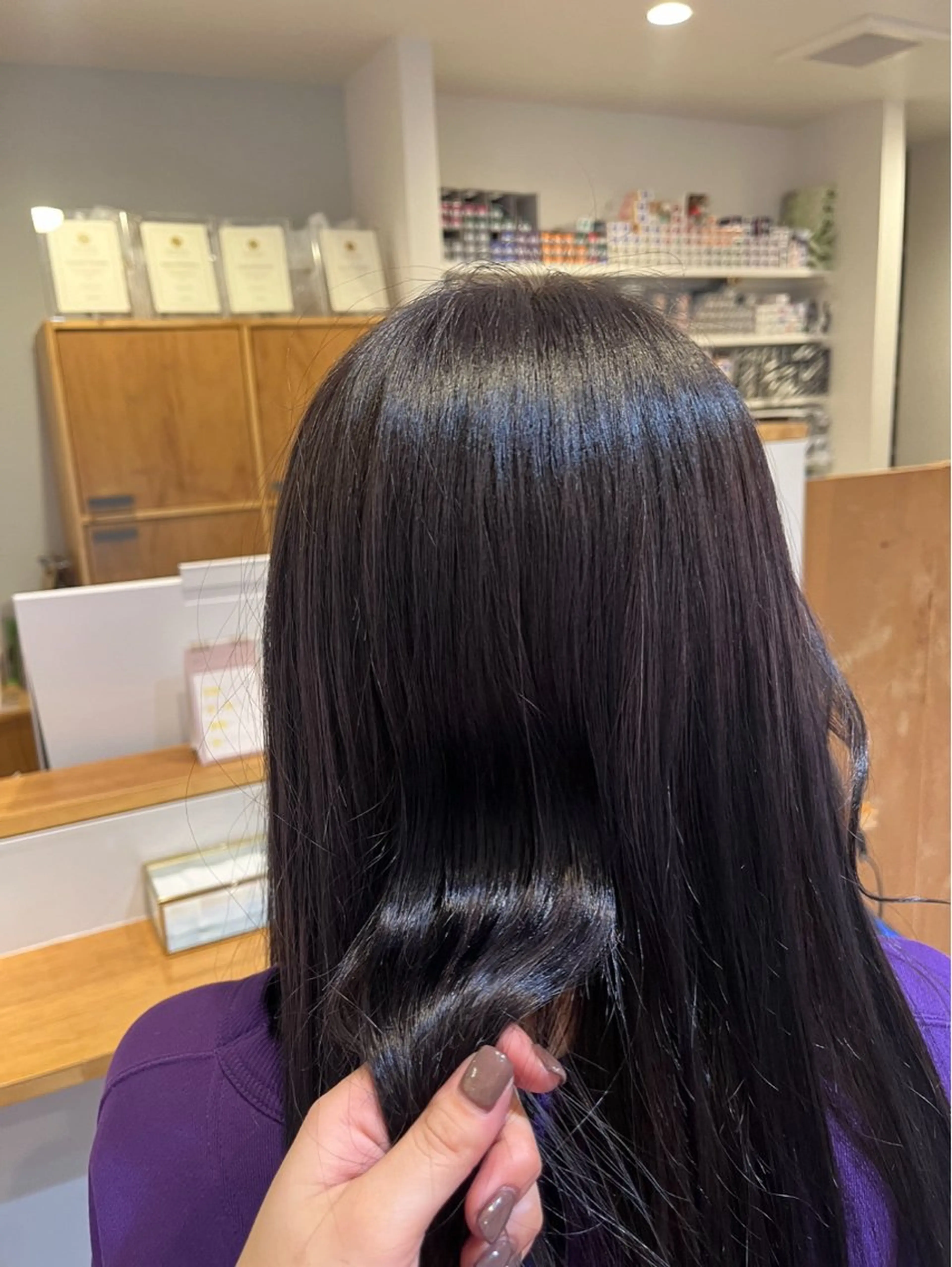 ロング 安田 佳純歩のヘアスタイル