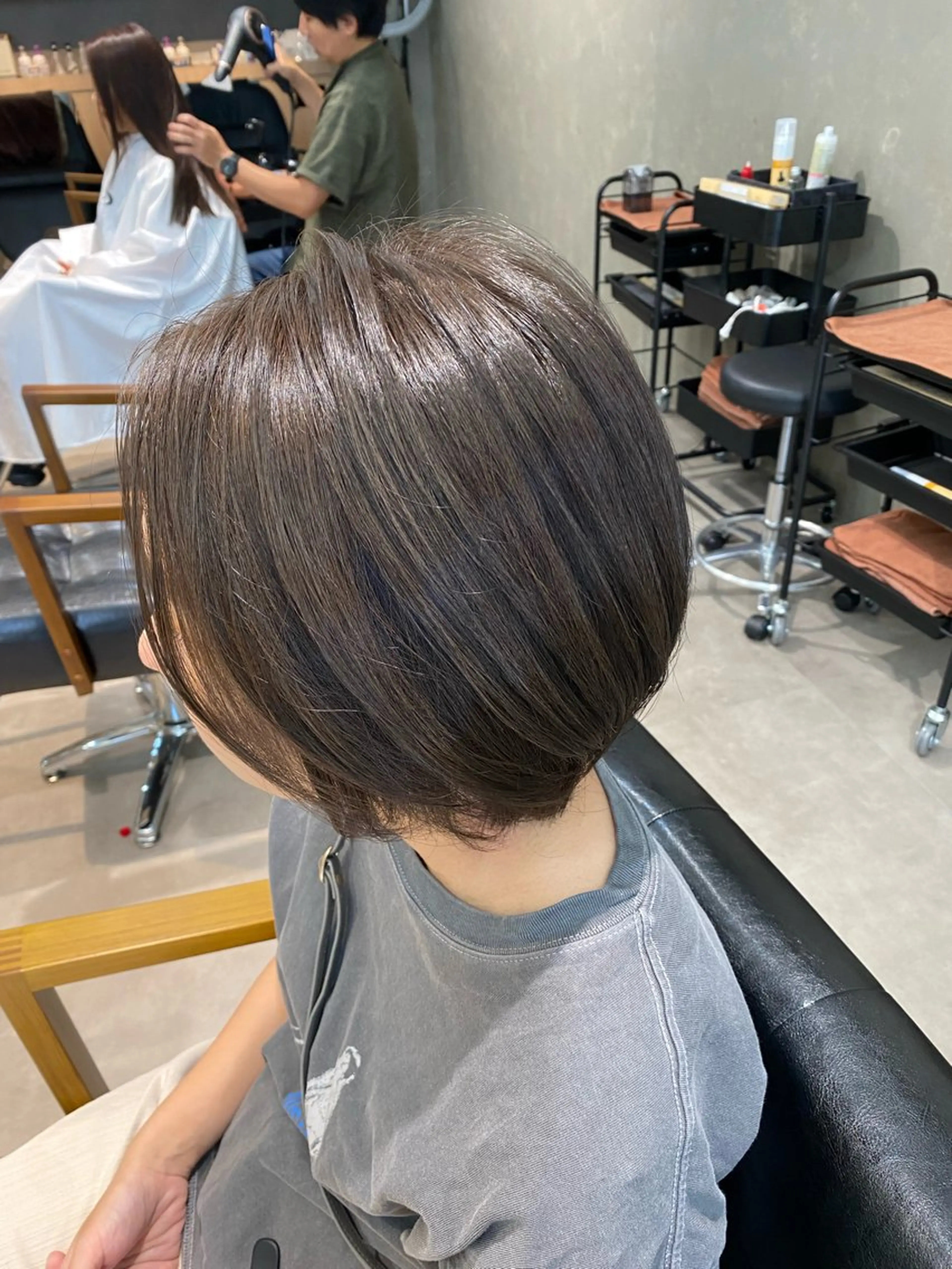ショート カット ヘアカラー Ciel所属・CIEL KAZUMAのヘアスタイル