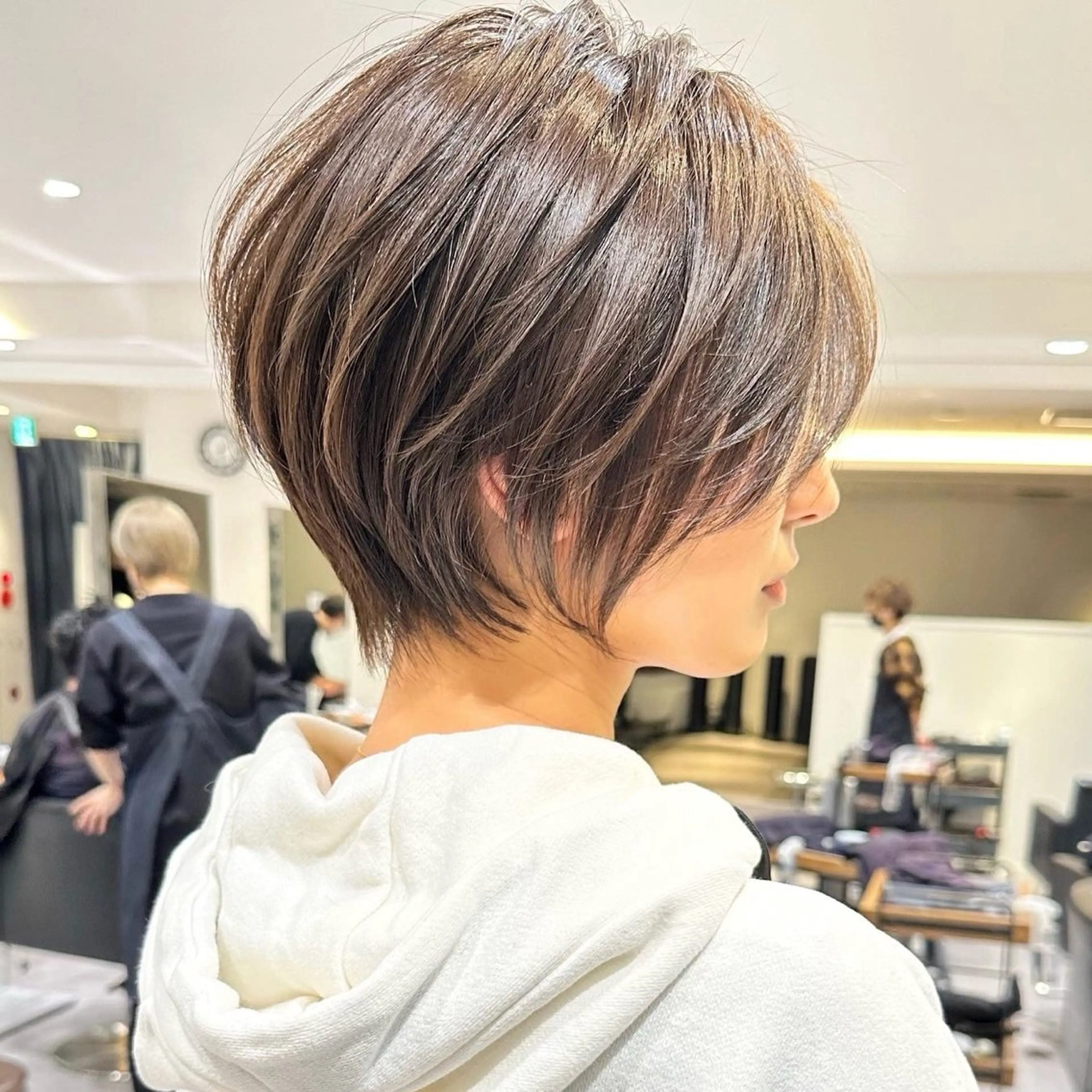 【📸カウンセリング動画撮影モデル様限定価格✨】ショートカットモデル様無料🍁空きあります⭕️の写真