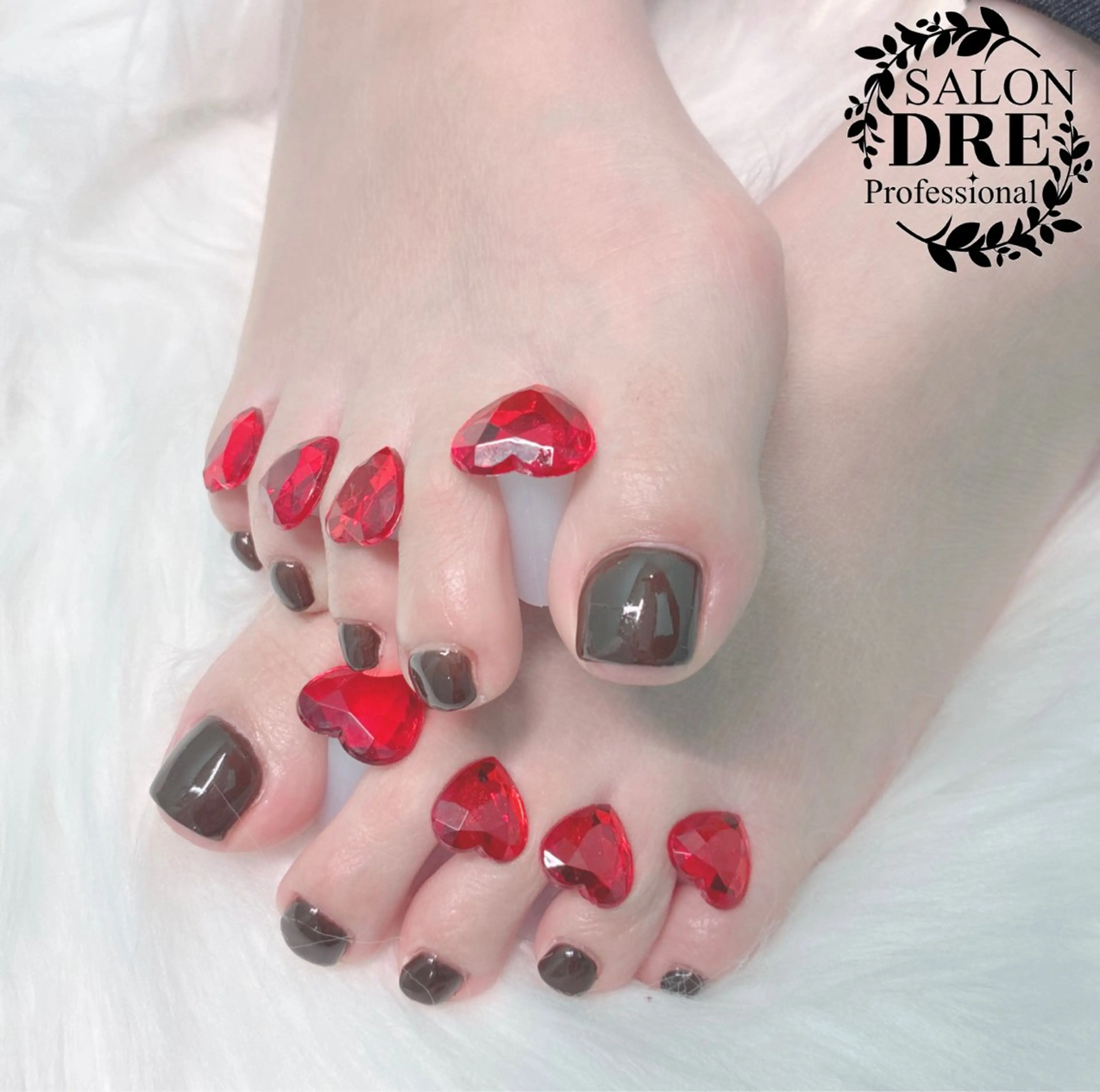 【フット】ワンカラーorグラデ👣⸒⸒の写真