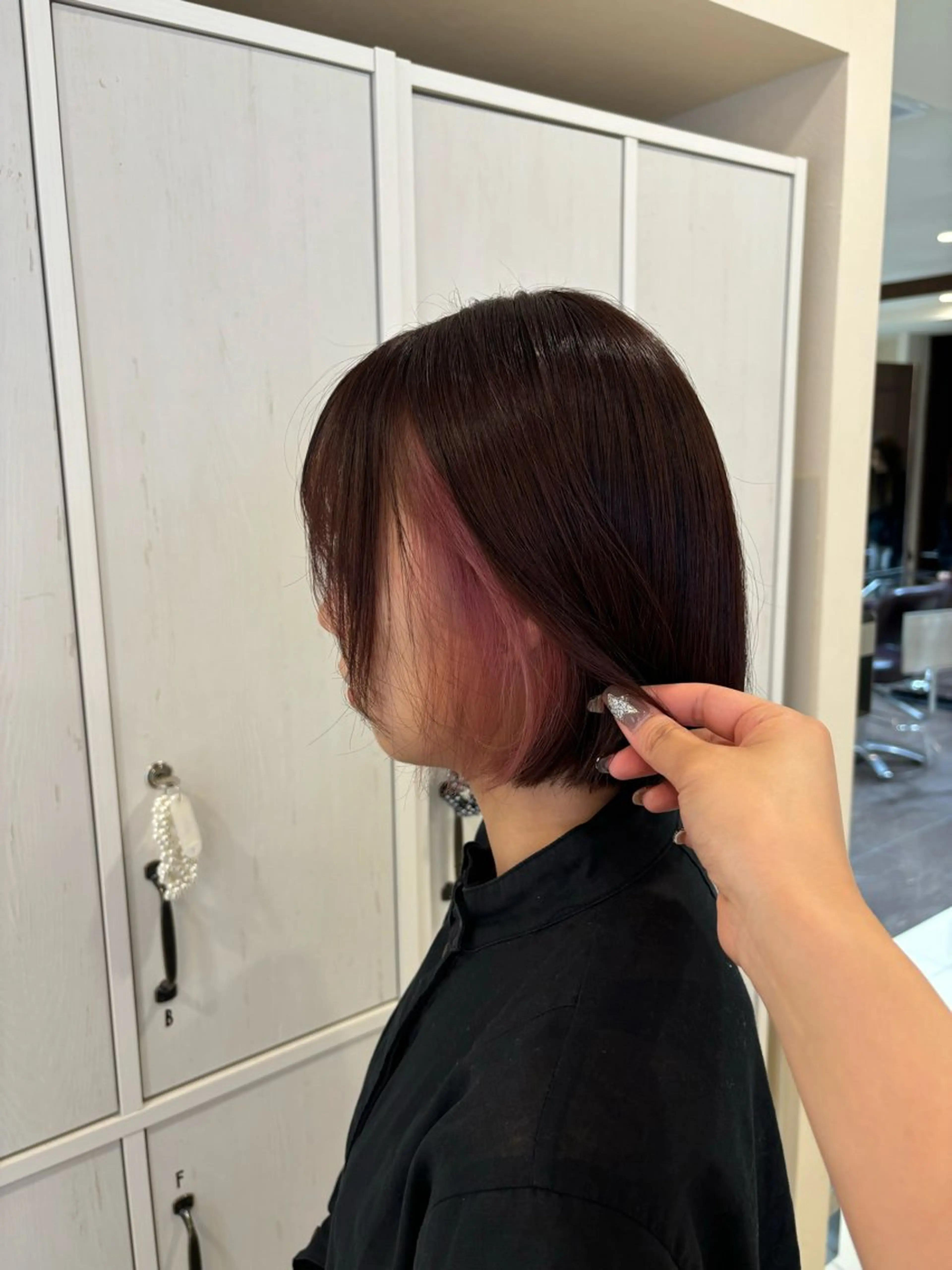 ショート カット ヘアカラー トリートメント 伊藤 綾のヘアスタイル