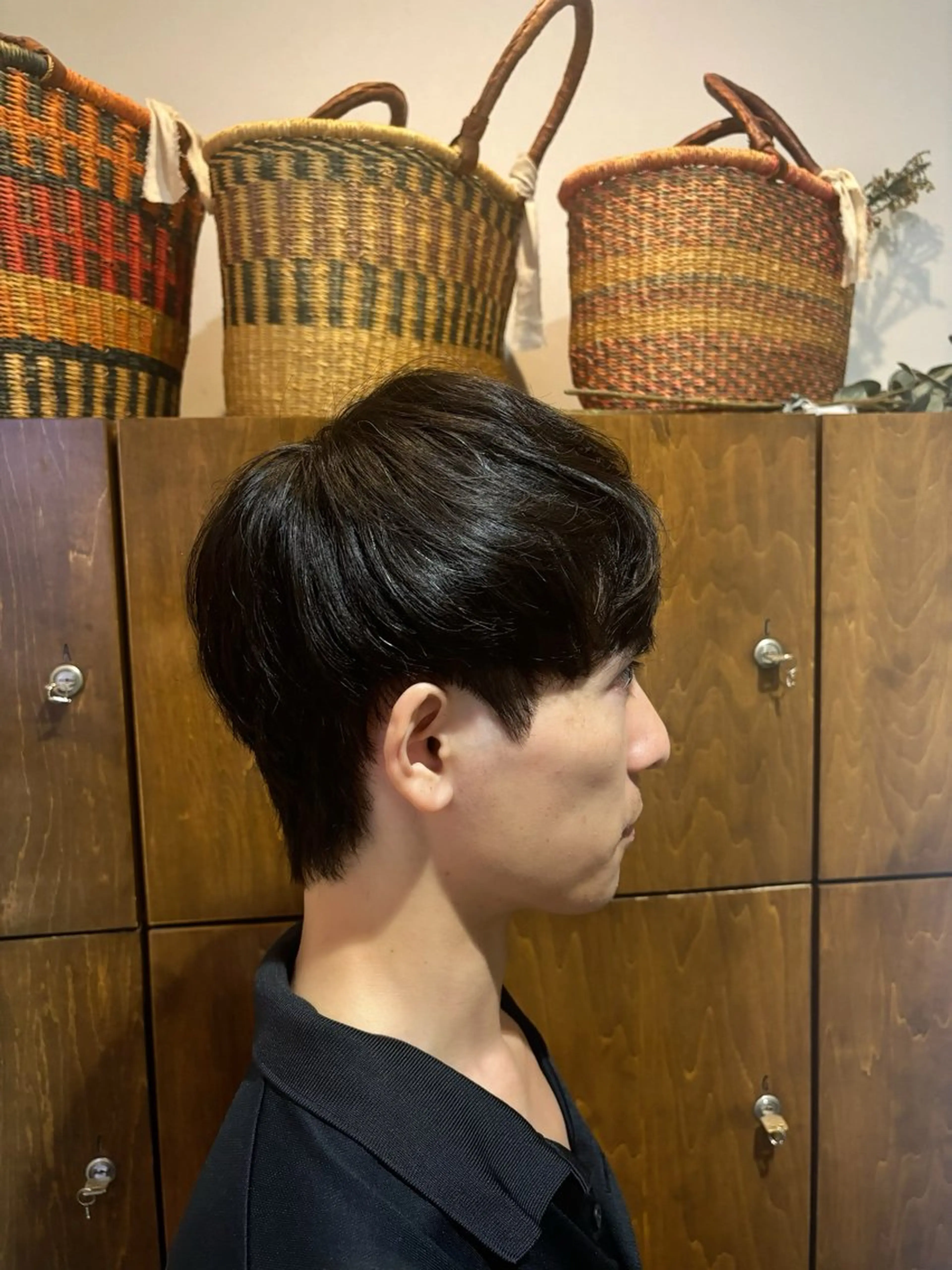 ミディアム メンズ レイヤーカット/艶髪 /パーマaikoのヘアスタイル