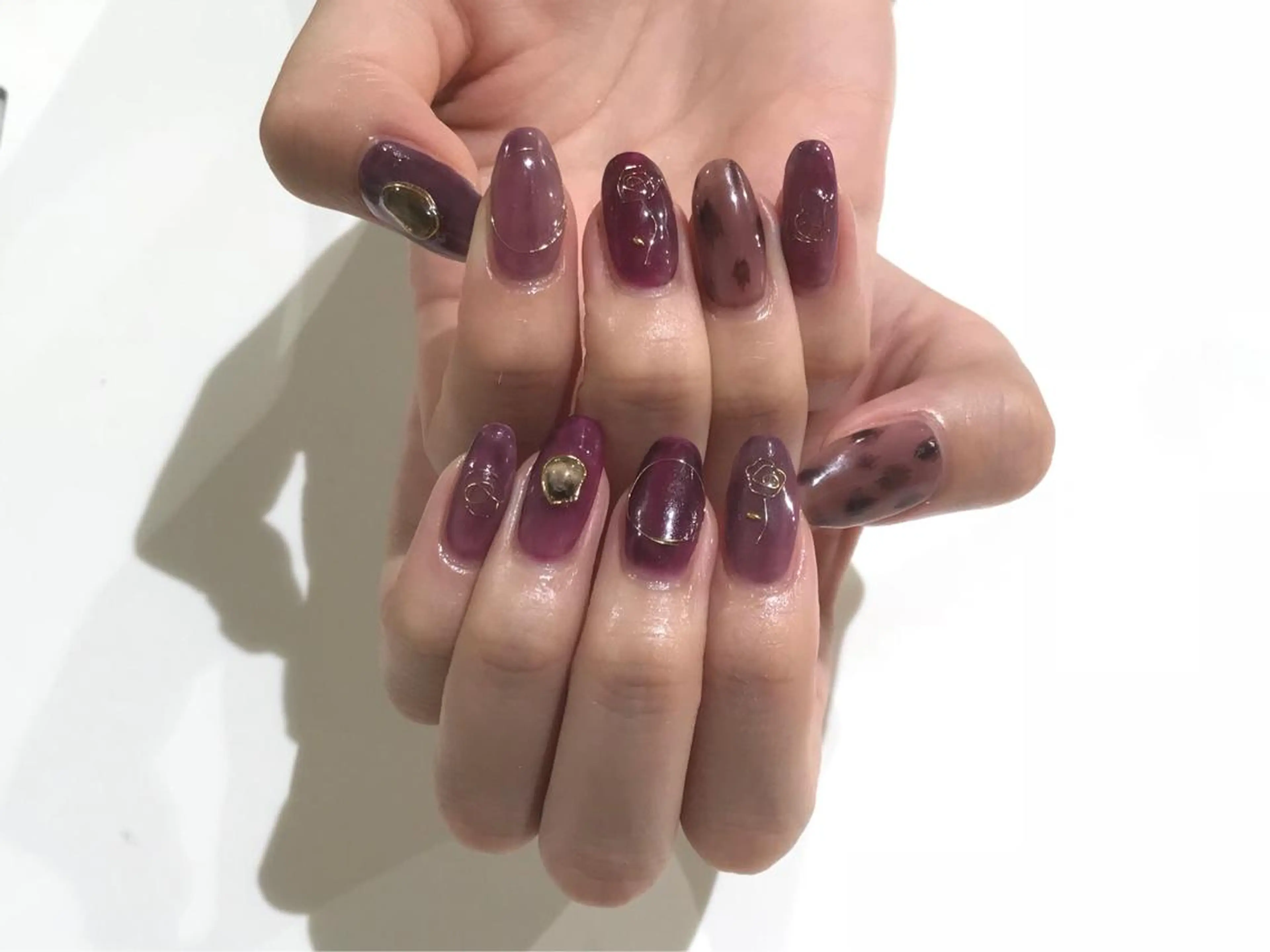 ネイル 舞田 苑香のネイルデザイン