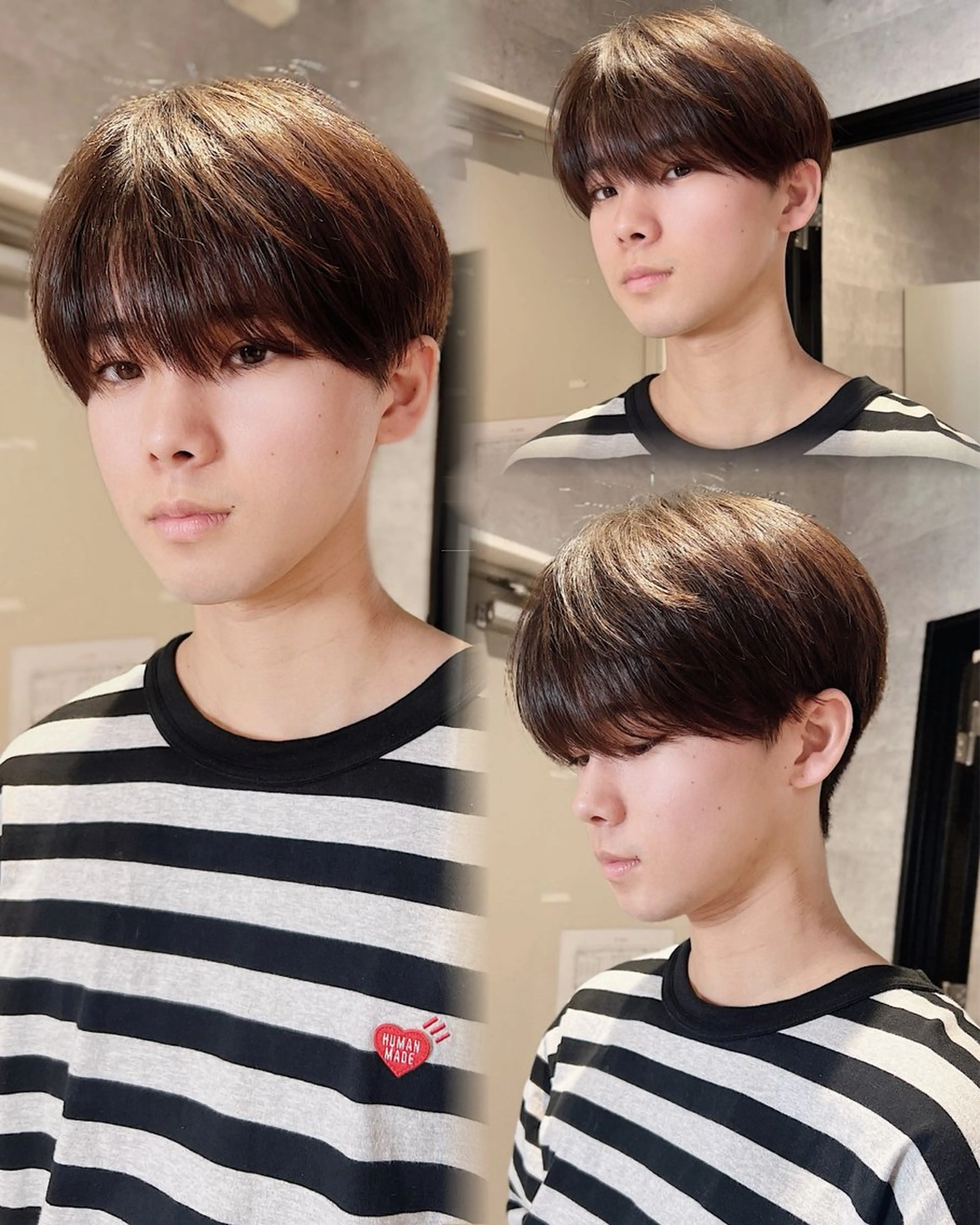 初めて方専用クーポン　　カット➕シャンプー　マッシュ専用の写真