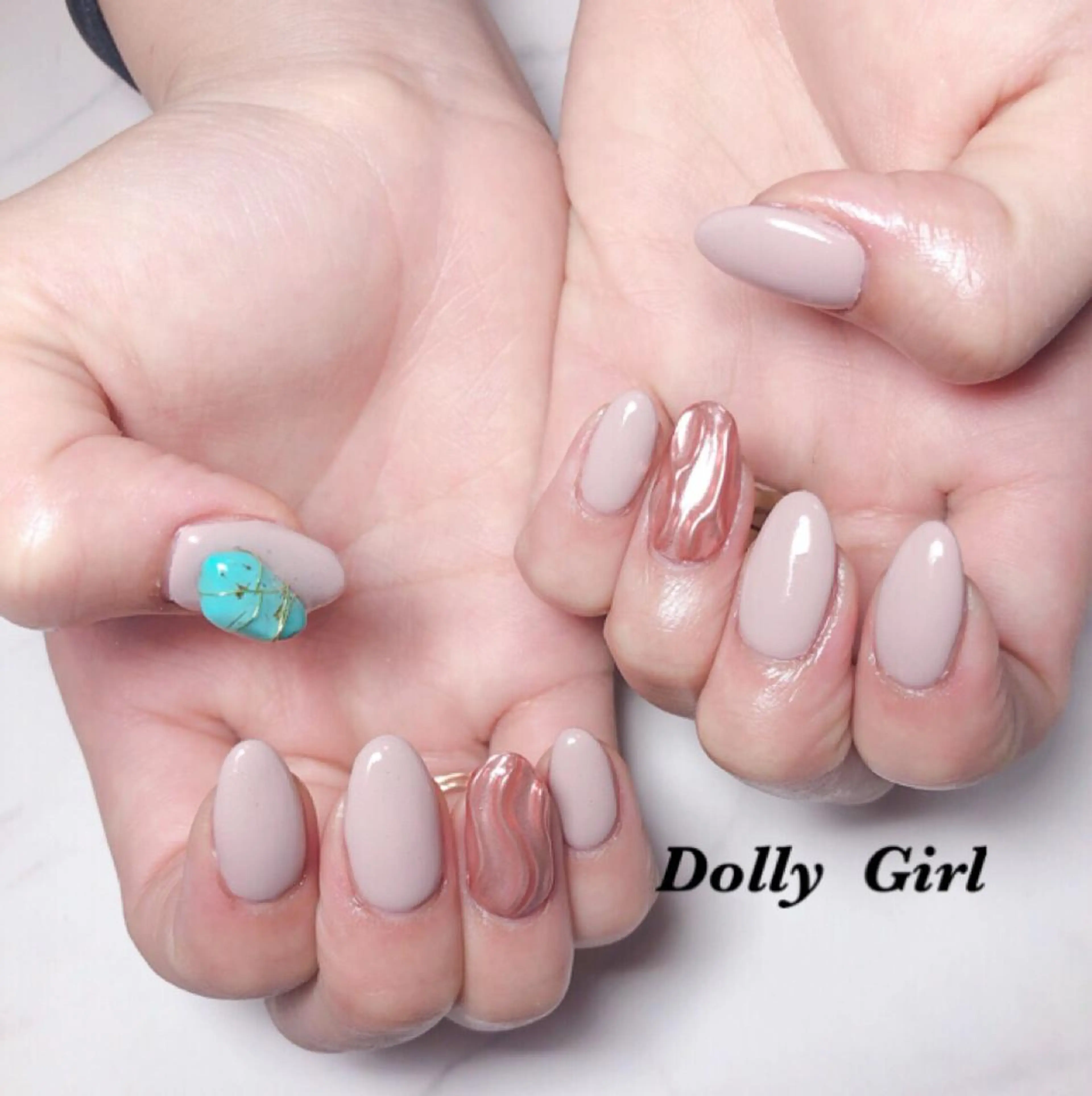 ネイル 個室ネイルサロンDolly  Girl〜ドーリーガール〜所属・DollyGirl KYOKOのネイルデザイン