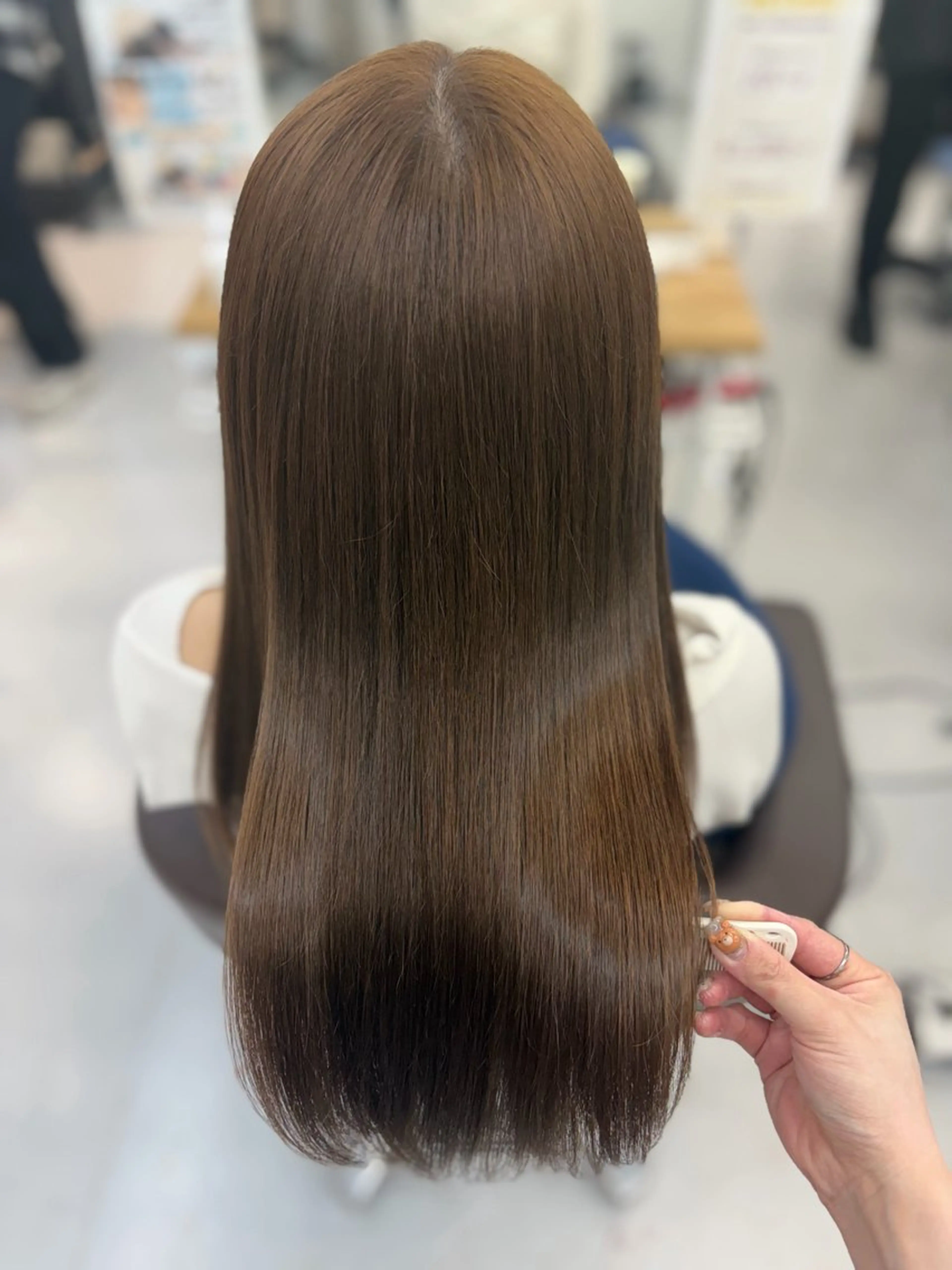 セミロング カット ヘアカラー MANA艶髪カラー /髪質改善/ボブのヘアスタイル