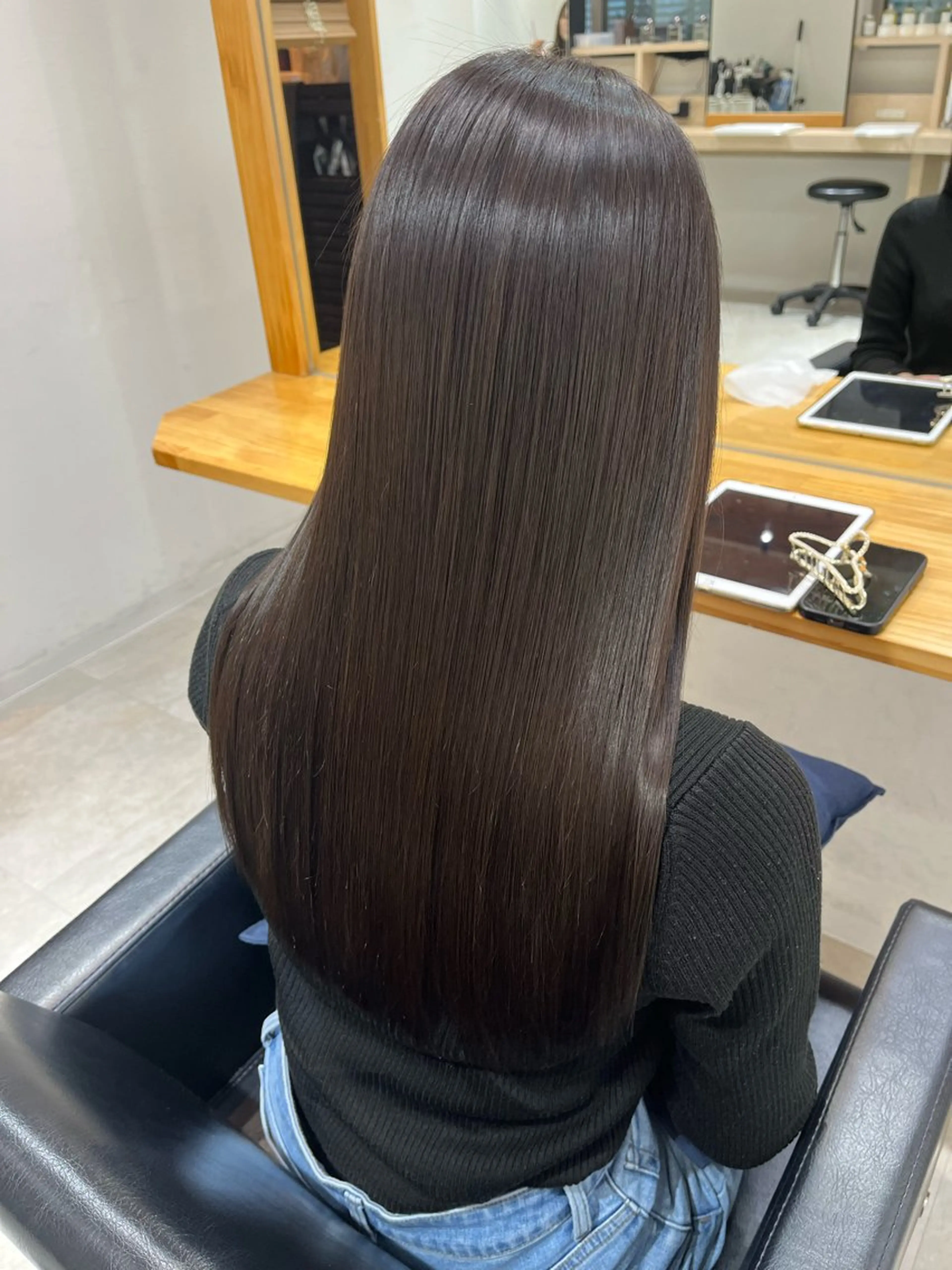 ロング カラー 【ニュアンスカラー・ 髪質改善】スズキカナのヘアスタイル