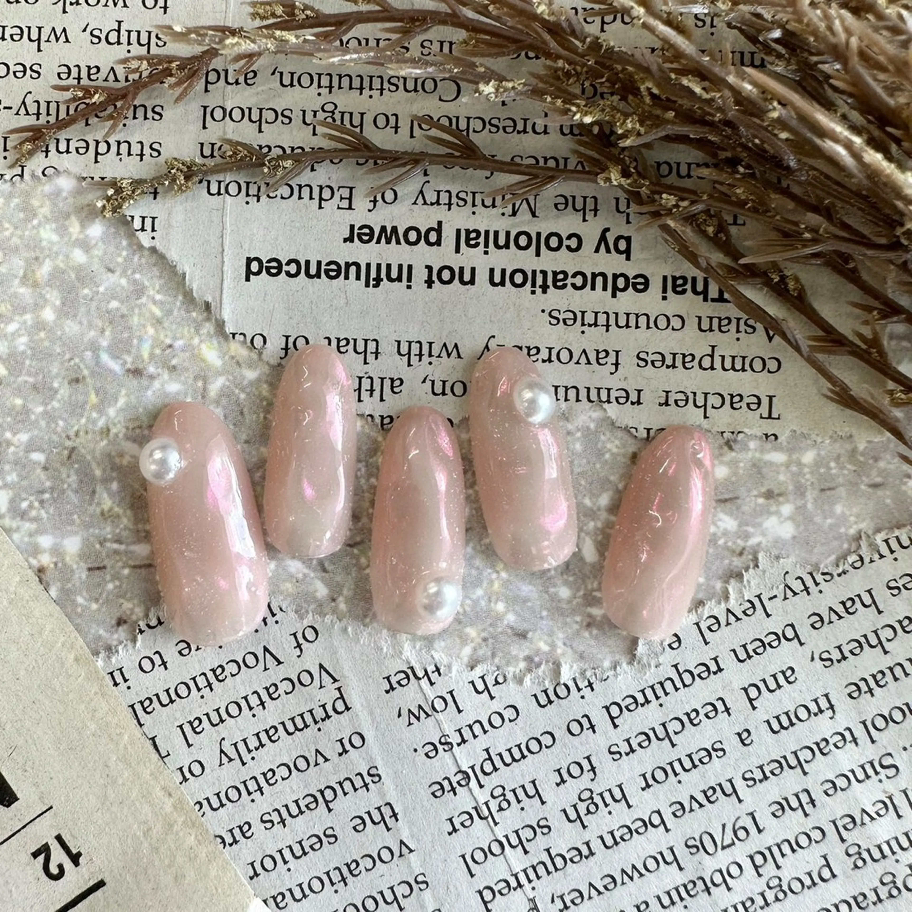 ネイル ⭐︎休業中の練習⭐︎ JNA認定講師髙橋のネイルデザイン