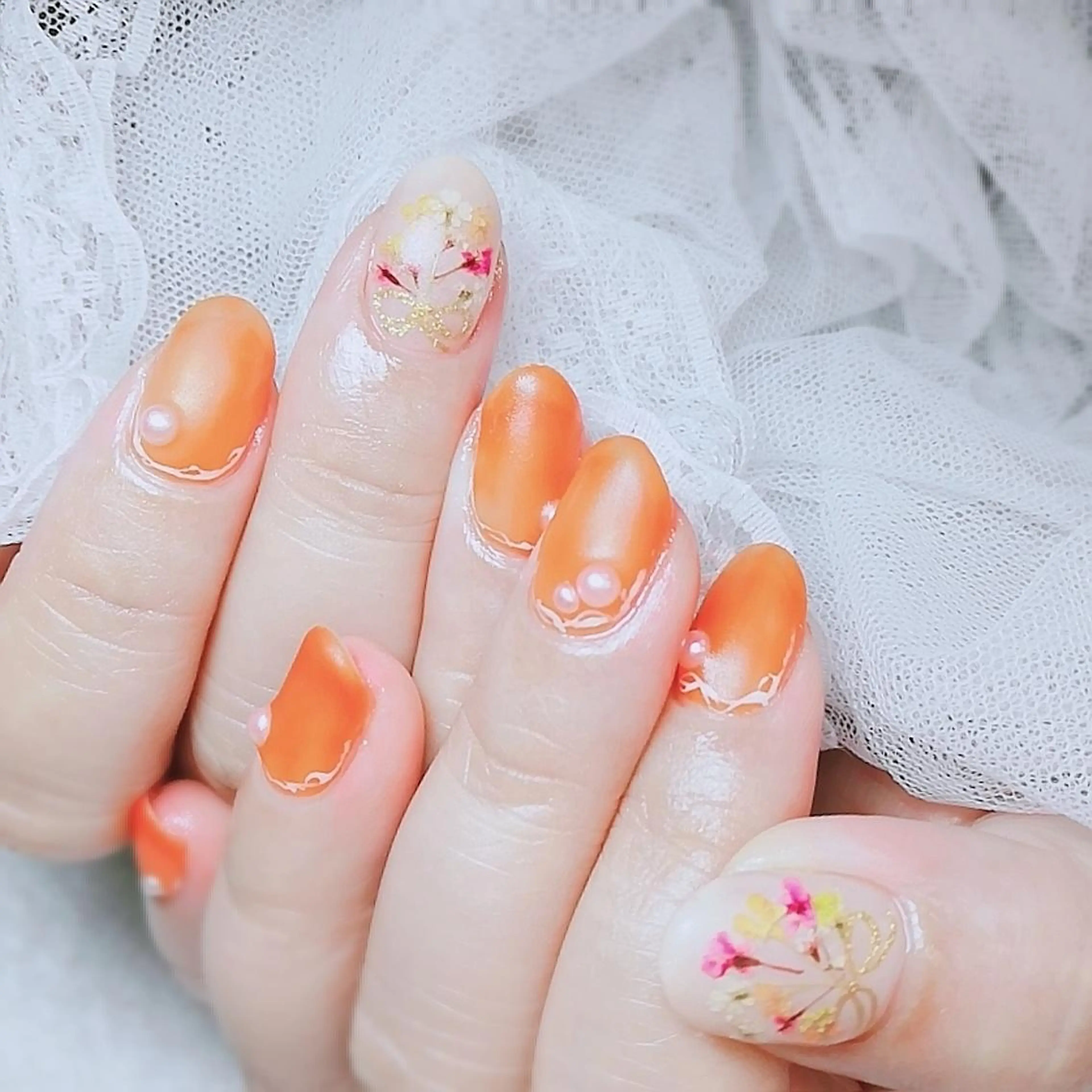 ネイル アートネイル ハンドネイル 柴崎 美幸のネイルデザイン