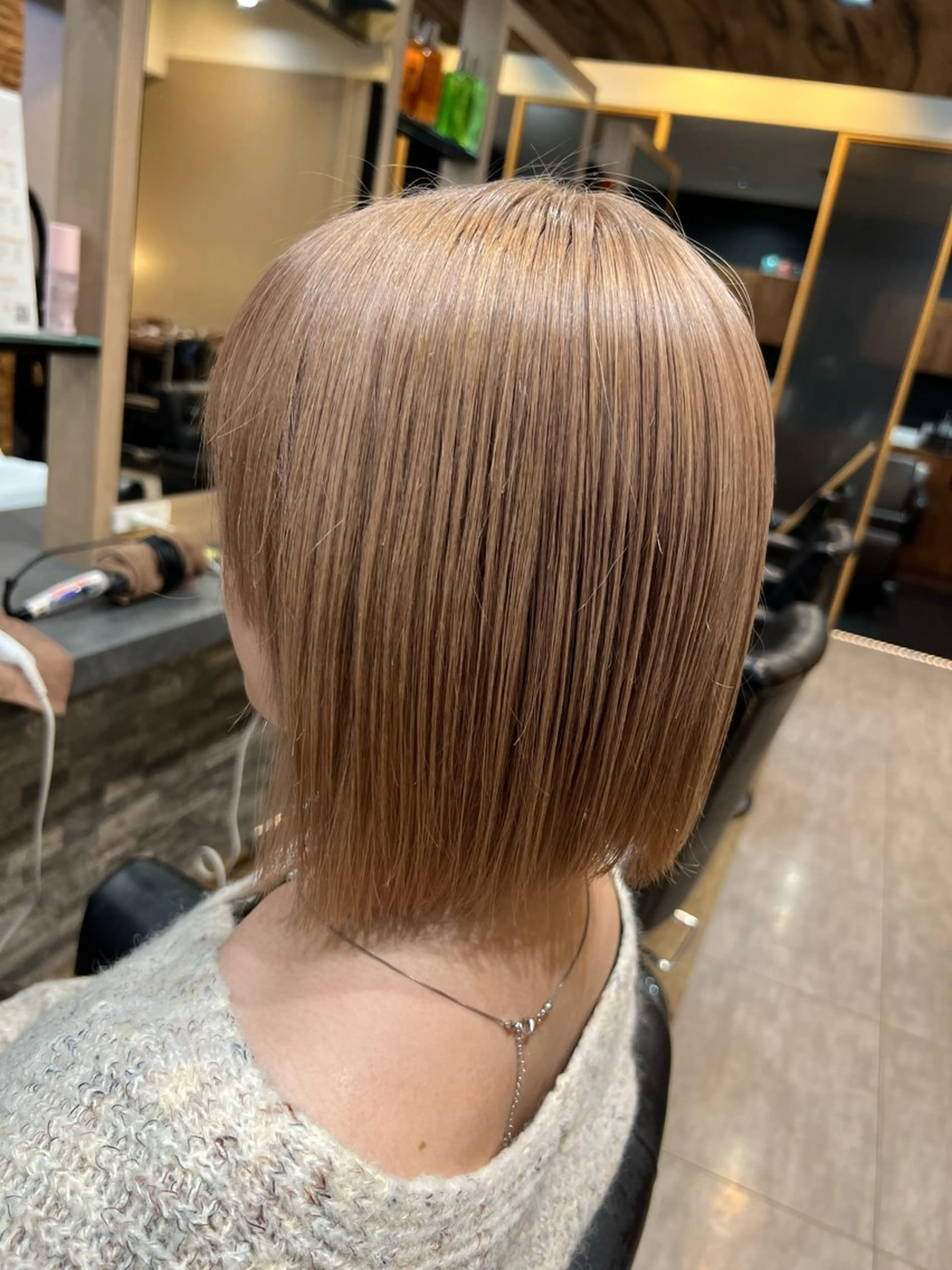 ミディアム カット ヘアカラー トリートメント 横浜/エクステ特化× 艶カラー/あいかのヘアスタイル