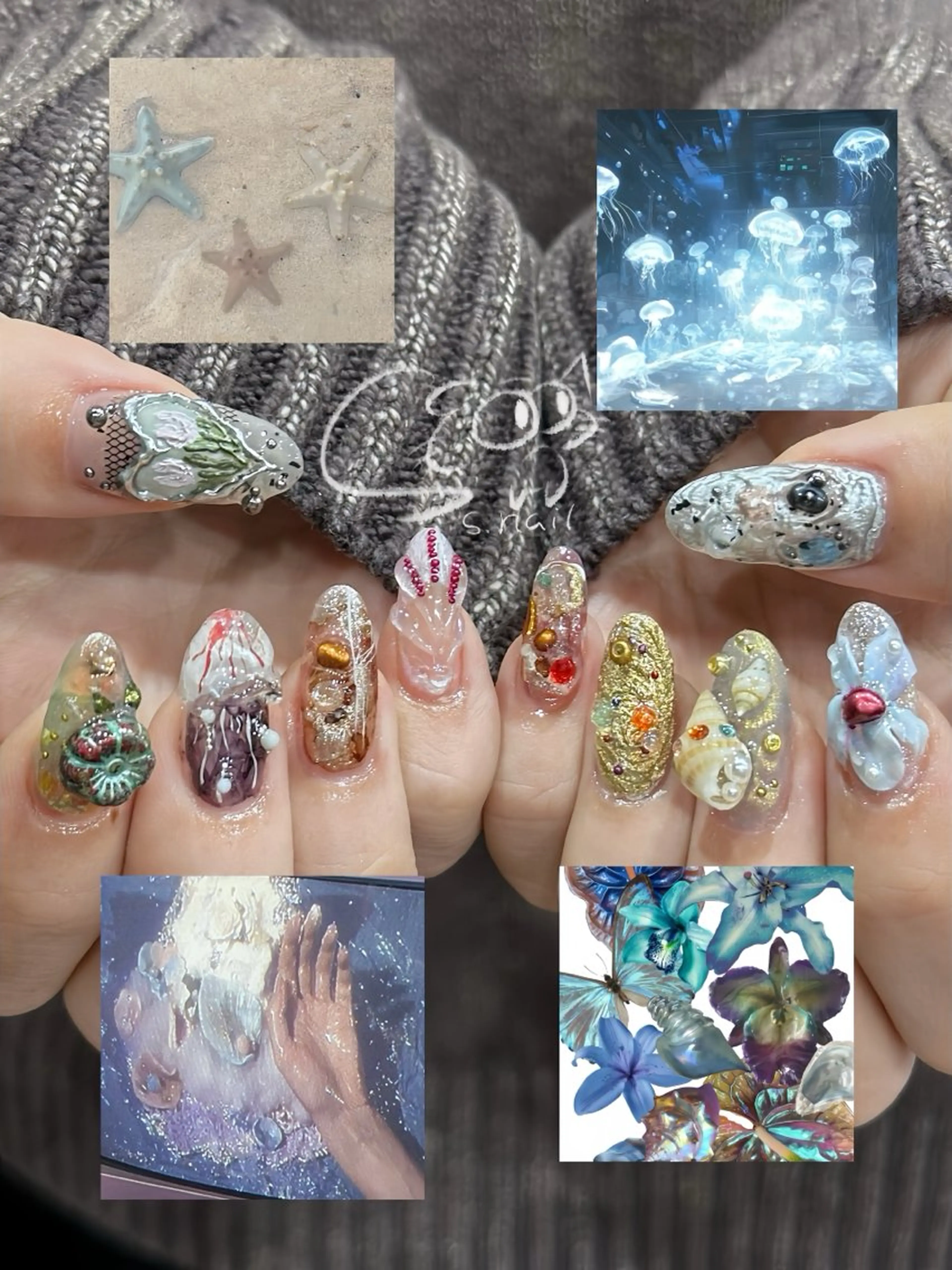 ネイル アートネイル チークネイル フレンチネイル グラデーション マグネットネイル S.nail所属・S.nail _のネイルデザイン