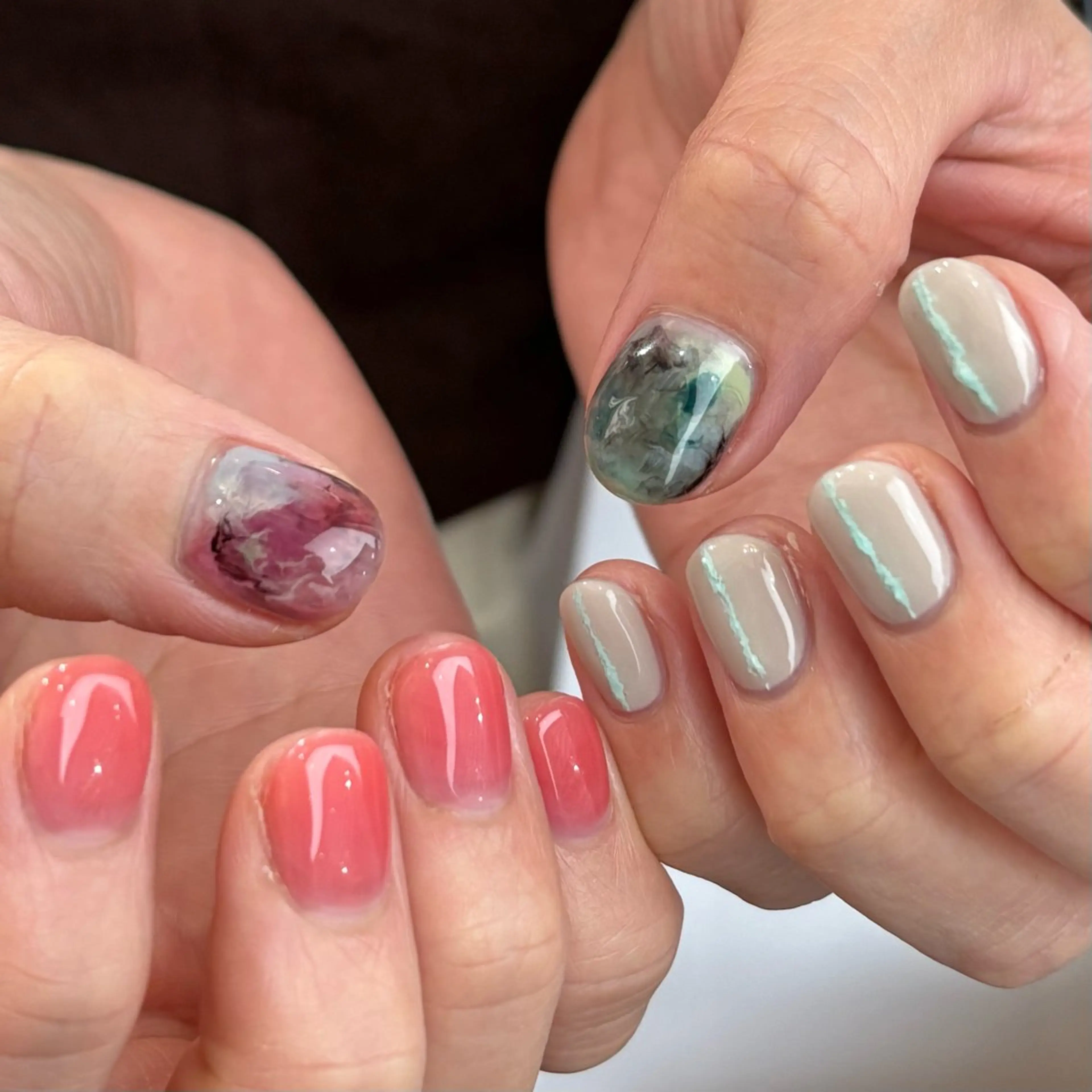 ショート ハンドネイル Clala Ayumiのネイルデザイン