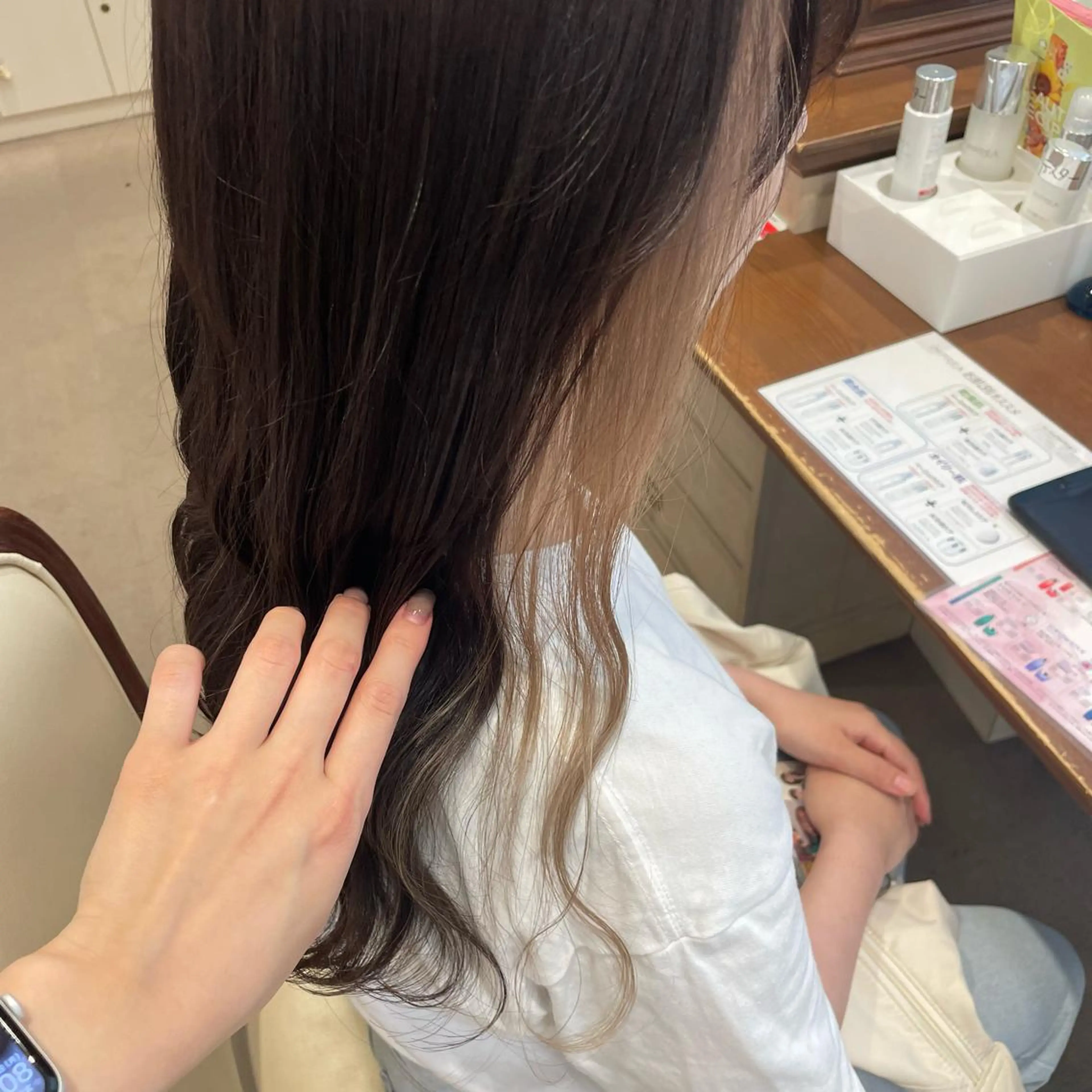 カラー ヘアカラー トリートメント 🍪ﾖｼｲﾊﾙﾈ🍪 ﾗﾍﾞﾝﾀﾞｰｶﾗｰのヘアスタイル