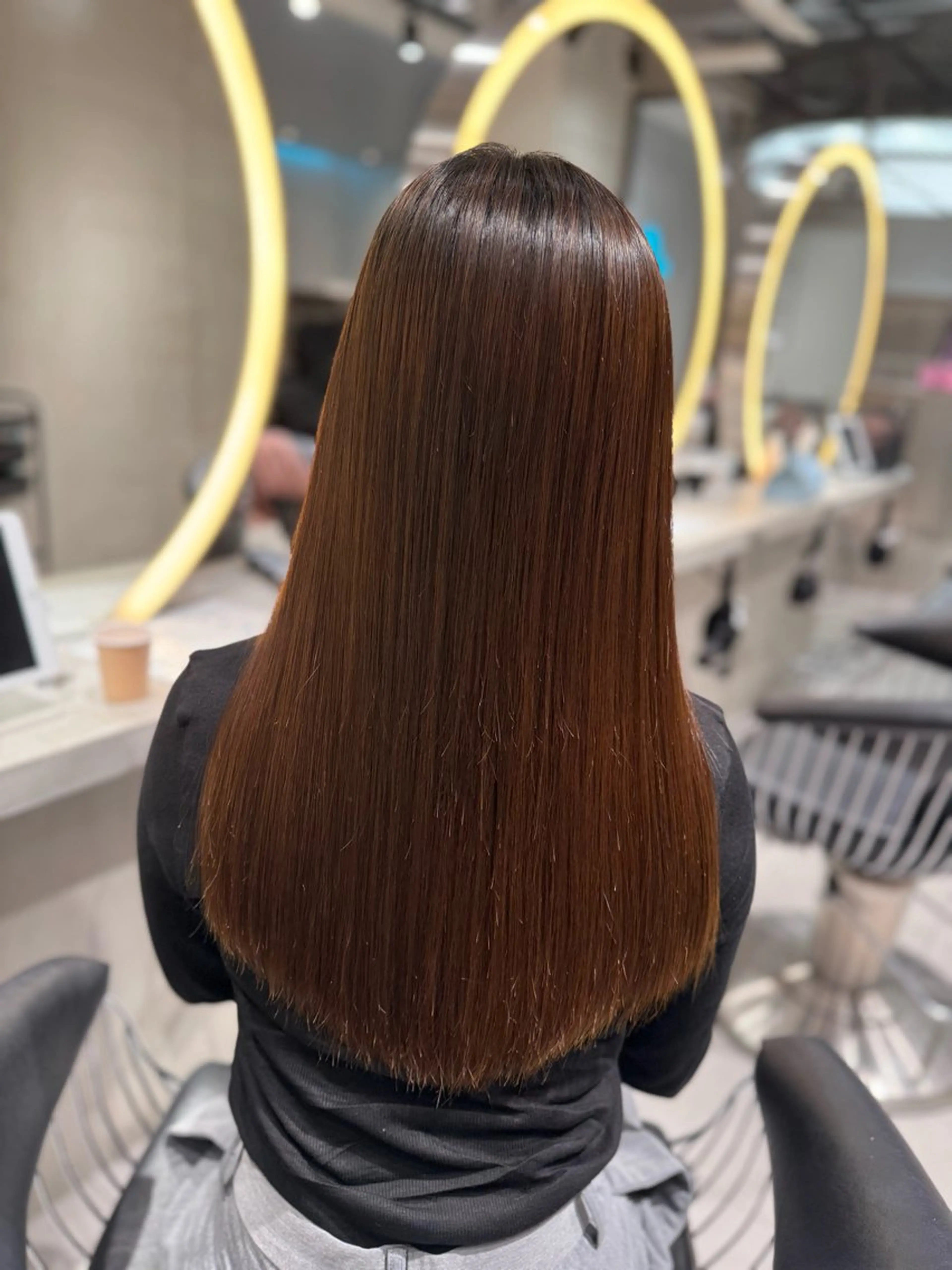 ロング 縮毛矯正 縮毛矯正 お悩み解決特化美容師 🌟本郷壮一郎のヘアスタイル