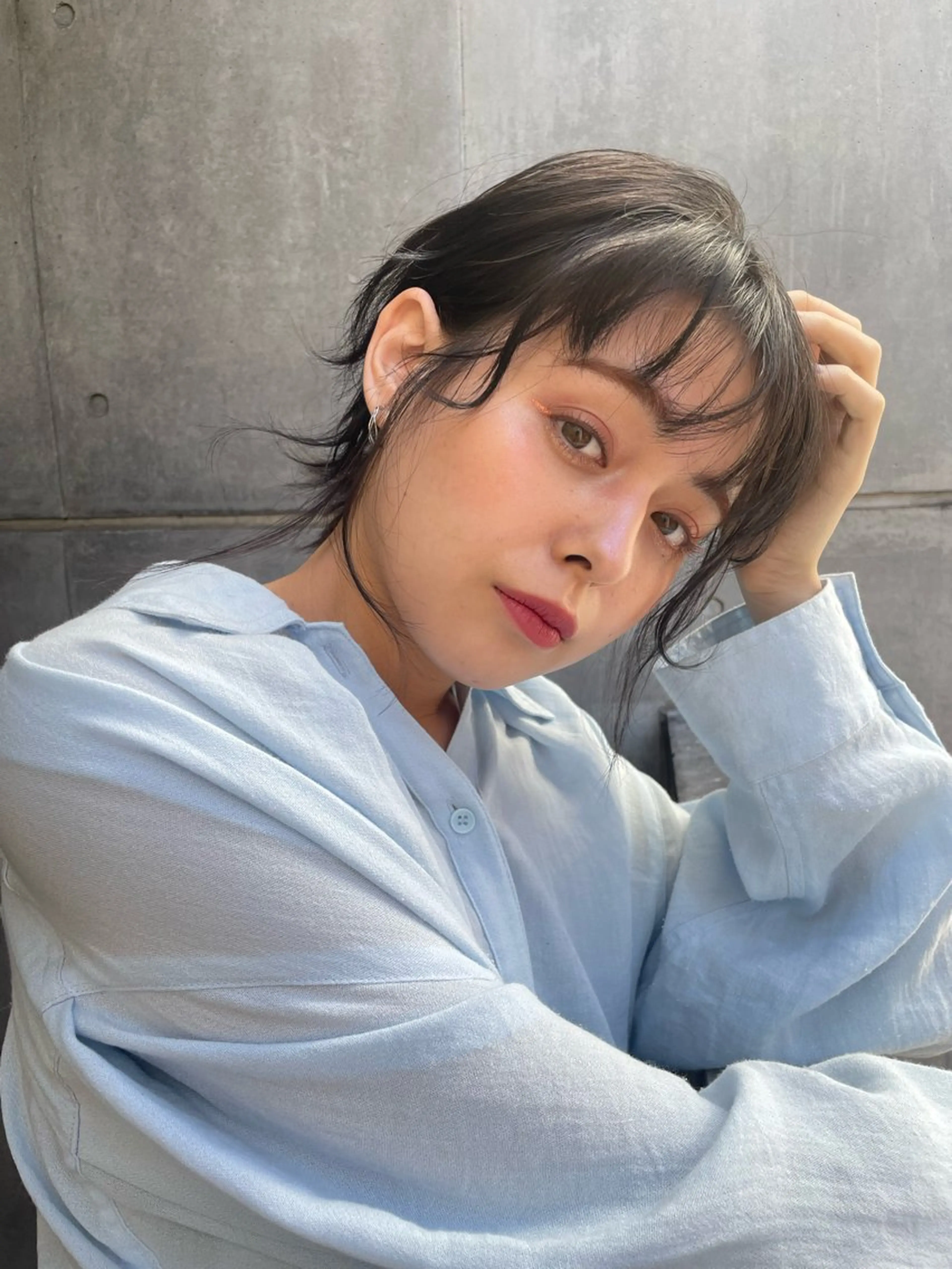 ミディアム カラー ヘアアレンジ ヘアセット 髪質改善/縮毛/新宿 🫧SUZUKA🫧のヘアスタイル