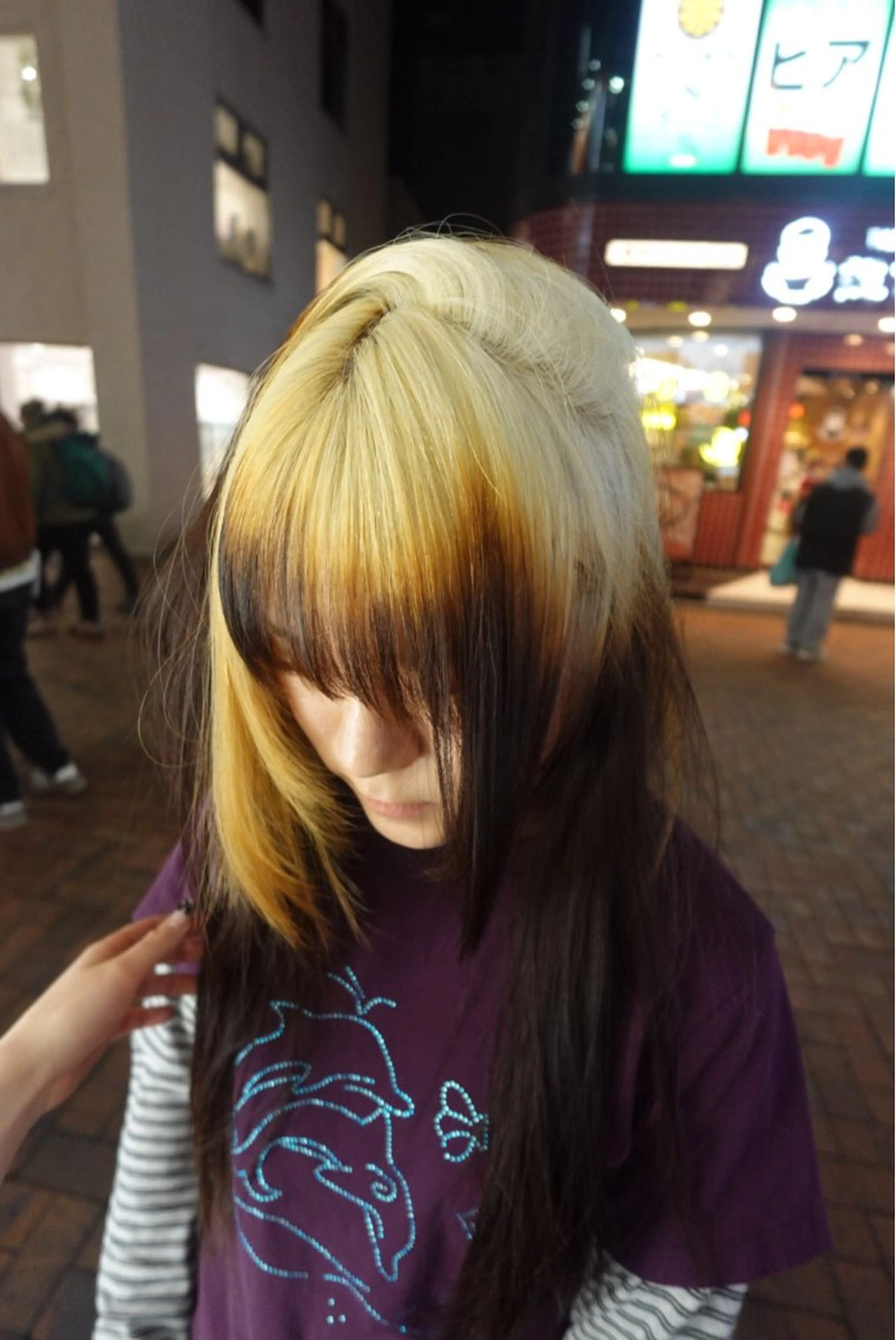 カラー ヘアカラー ハイトーン/ハッシュ カット/senaのヘアスタイル