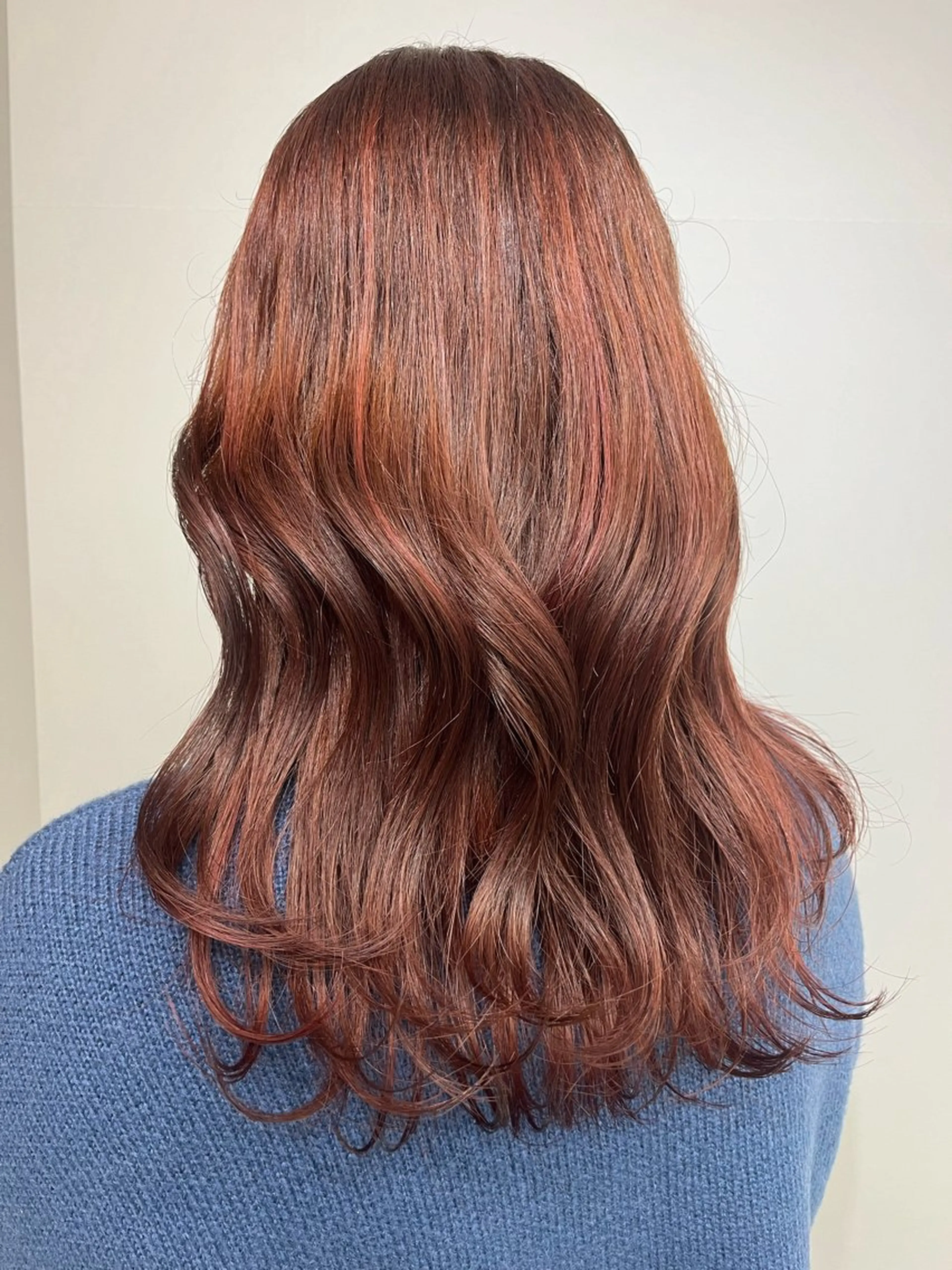 セミロング ヘアアレンジ 小池 風賀のヘアスタイル