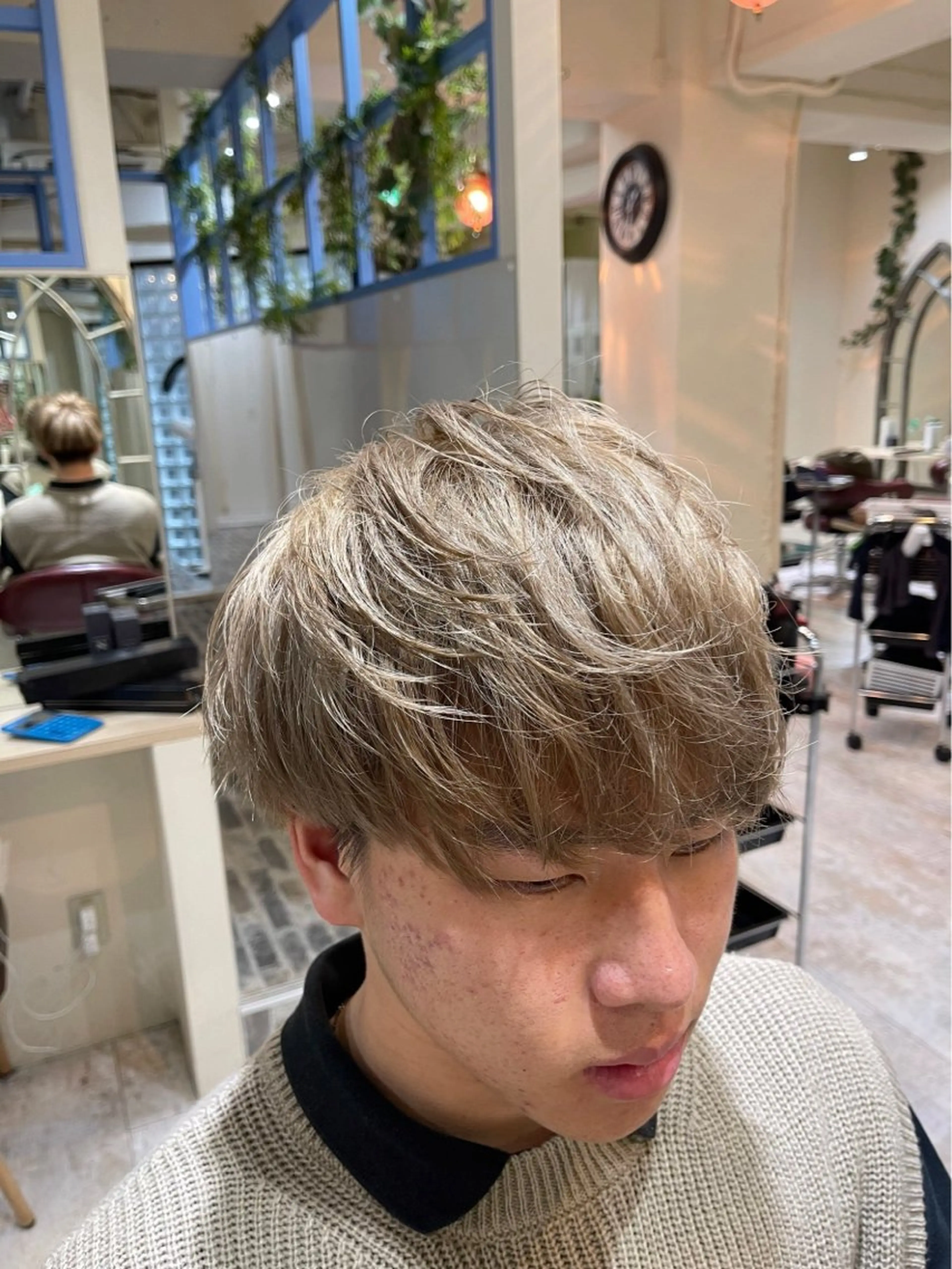 カラー 🌟秋葉原メンズ特化 松永勝之🌟のヘアスタイル