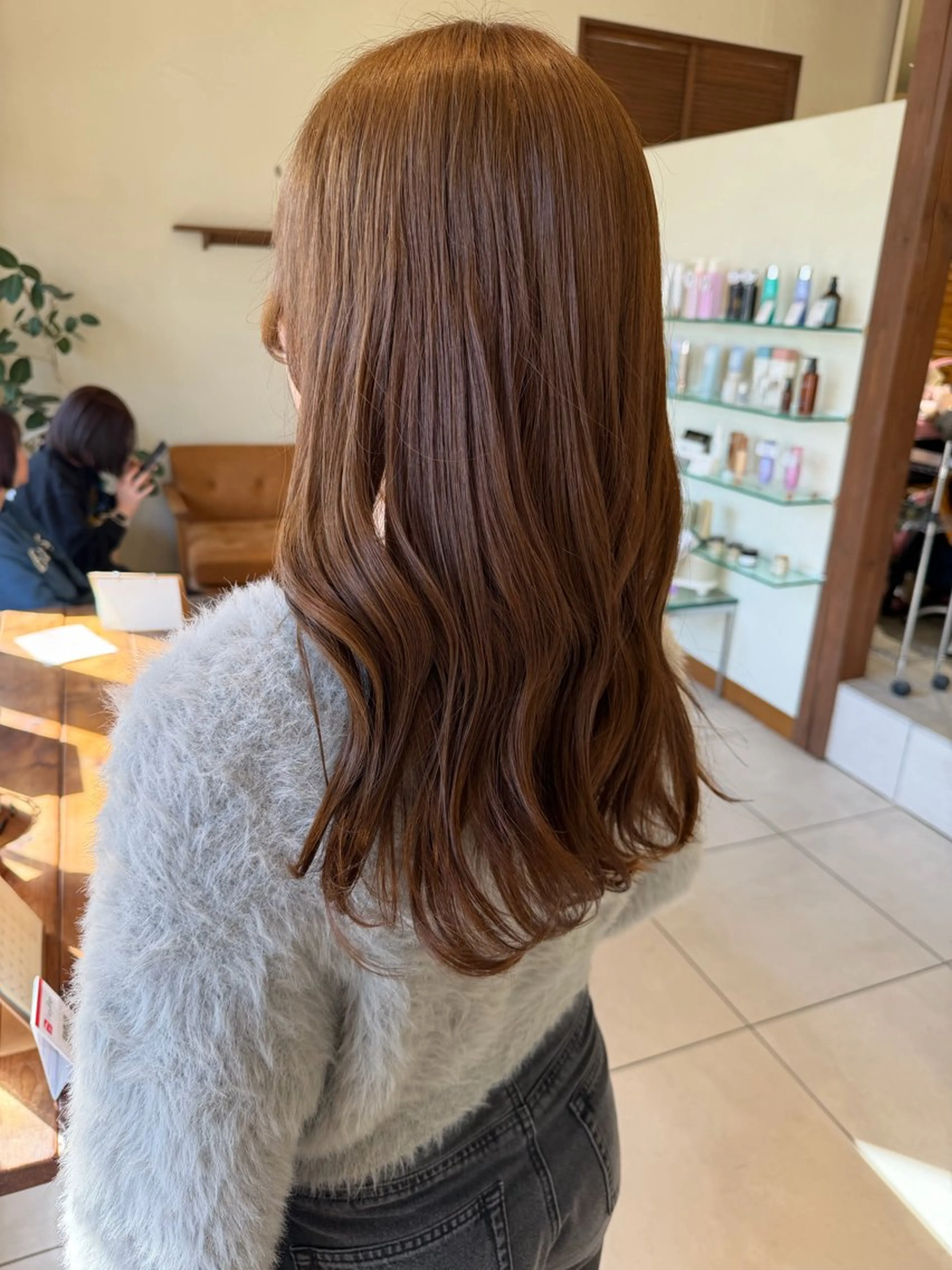 ロング カラー 片山千晴✨ツヤ髪 ✨顔まわりカット✨のヘアスタイル