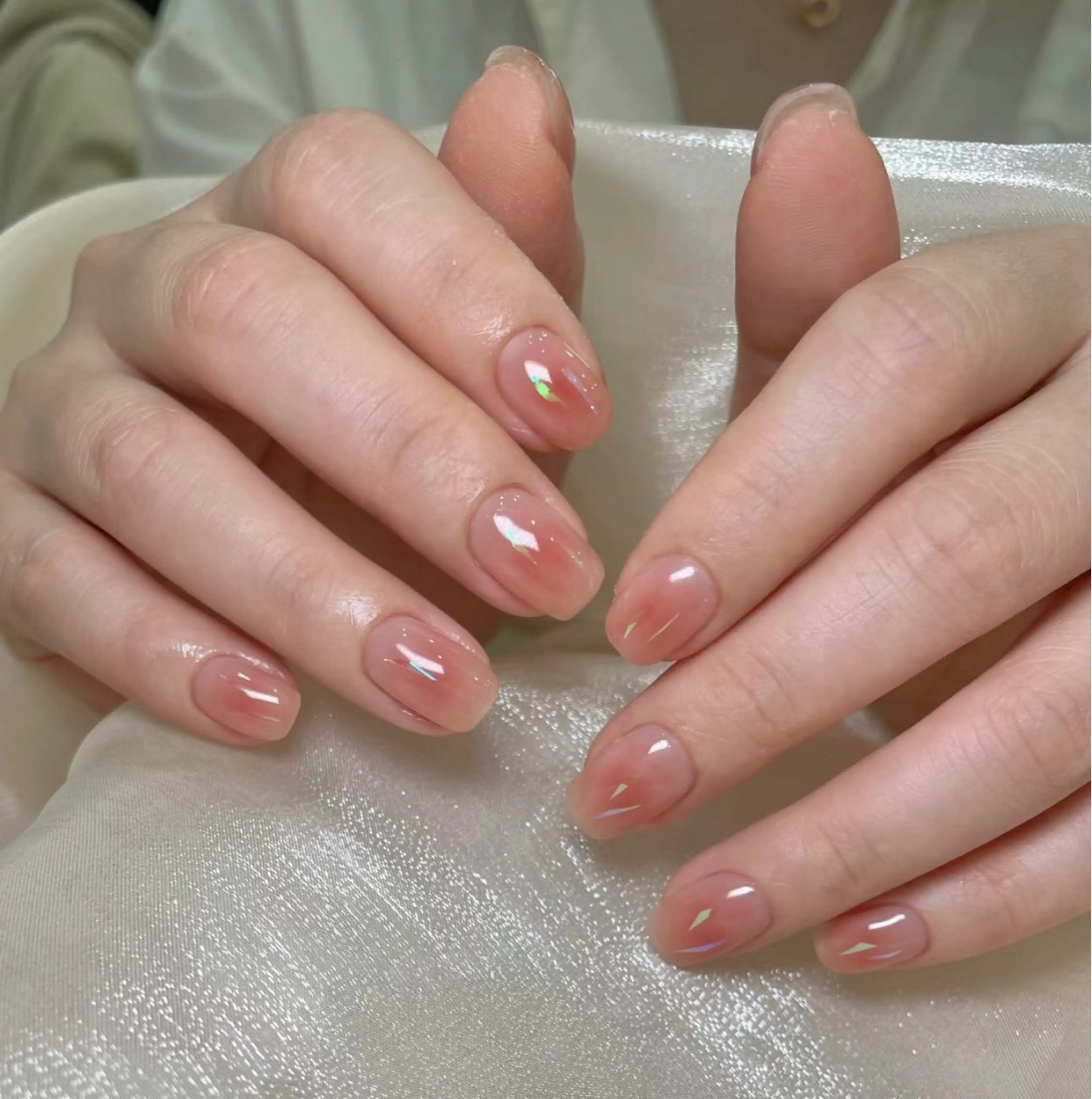 ネイル グラデーション ハンドネイル ハンドケア ⭐️Syu Rei⭐️のネイルデザイン