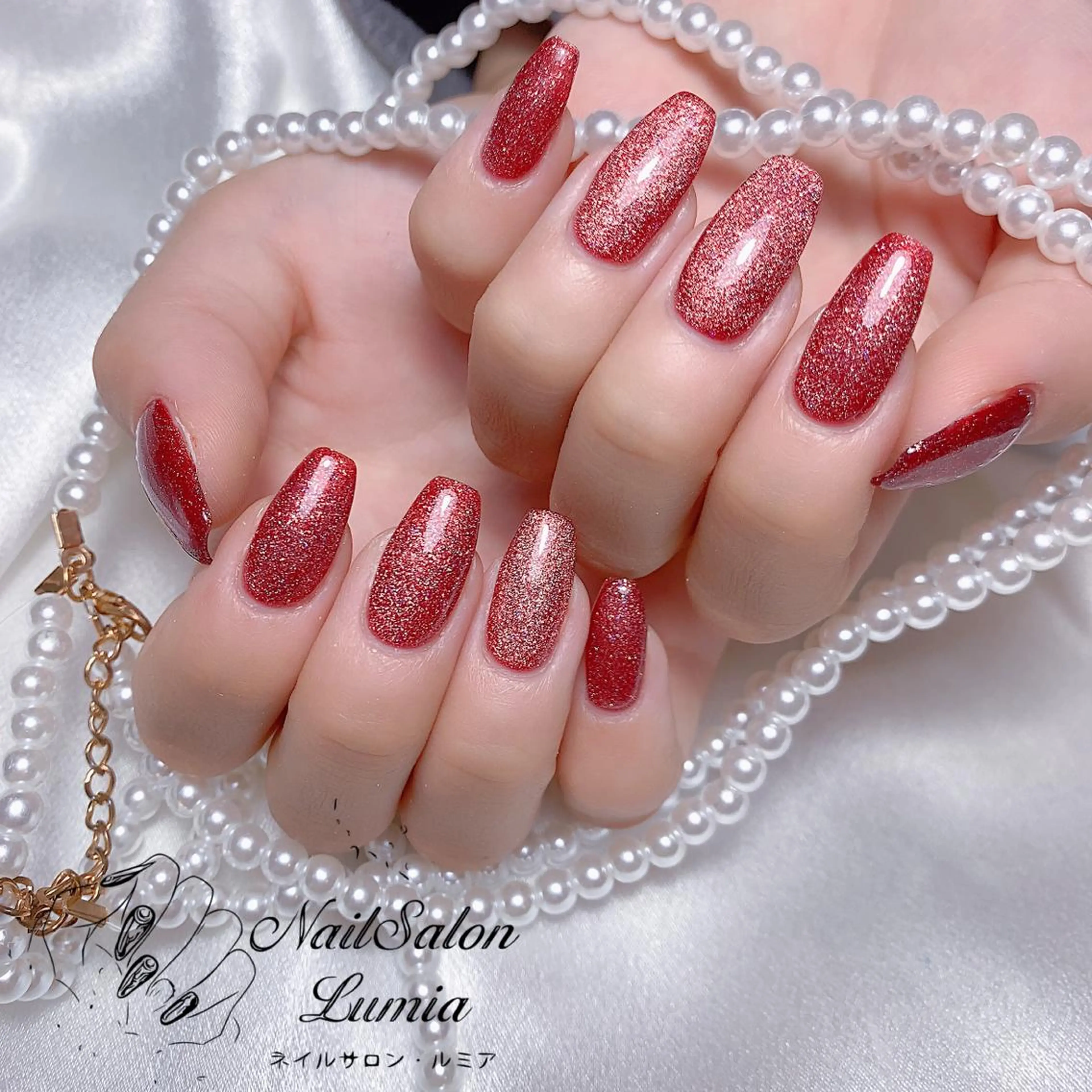 ネイル ハンドネイル ネイルサロン ルミア Lumia 店長のネイルデザイン