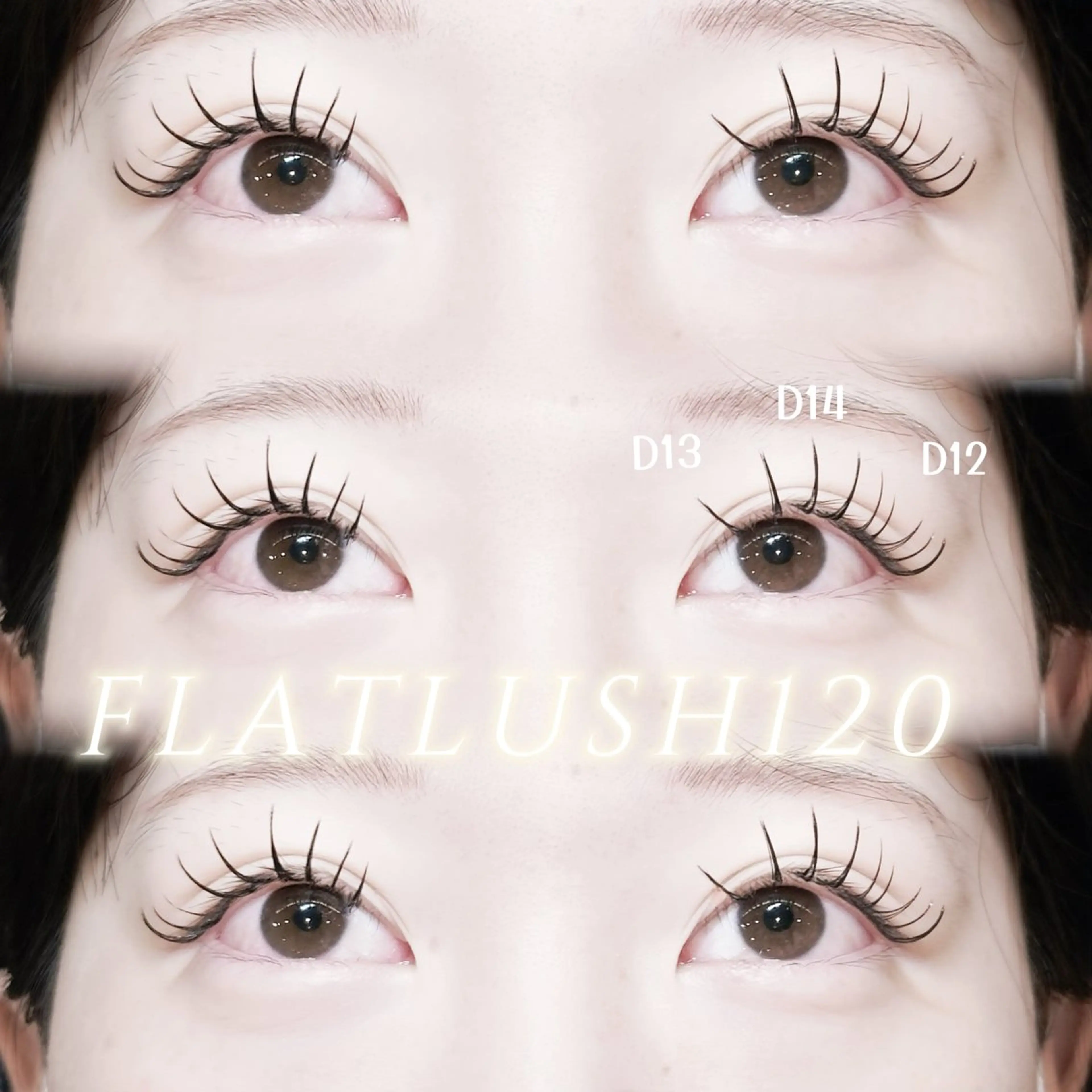 《🍒最高級毛質フラットラッシュ🍒》120本 ミンクorセーブル変更🉑の写真