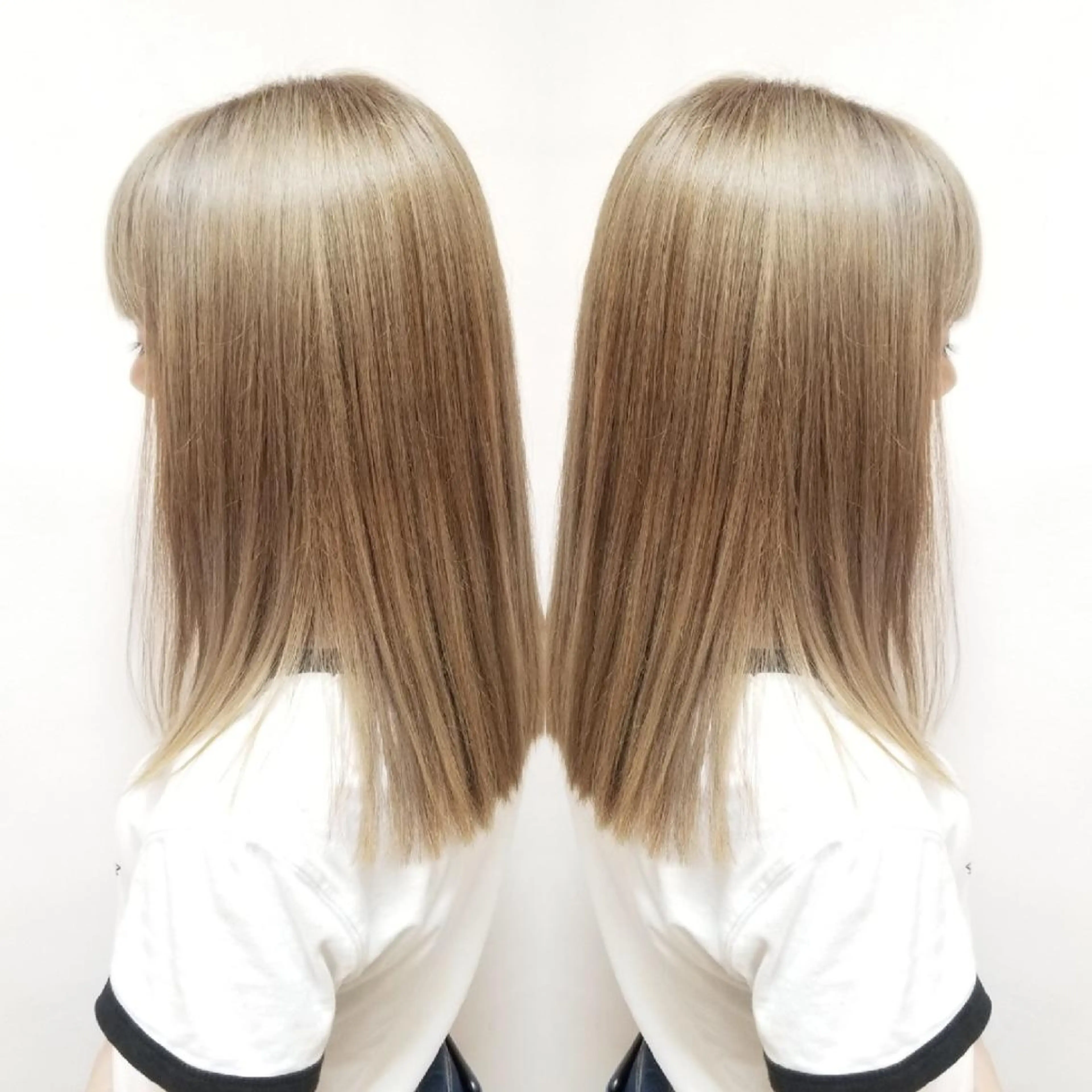 【ダメージが気になるけど明るくしたい貴方に💖】✴高明度かつダメージレス✴ ケアブリーチ×オンカラー💕の写真