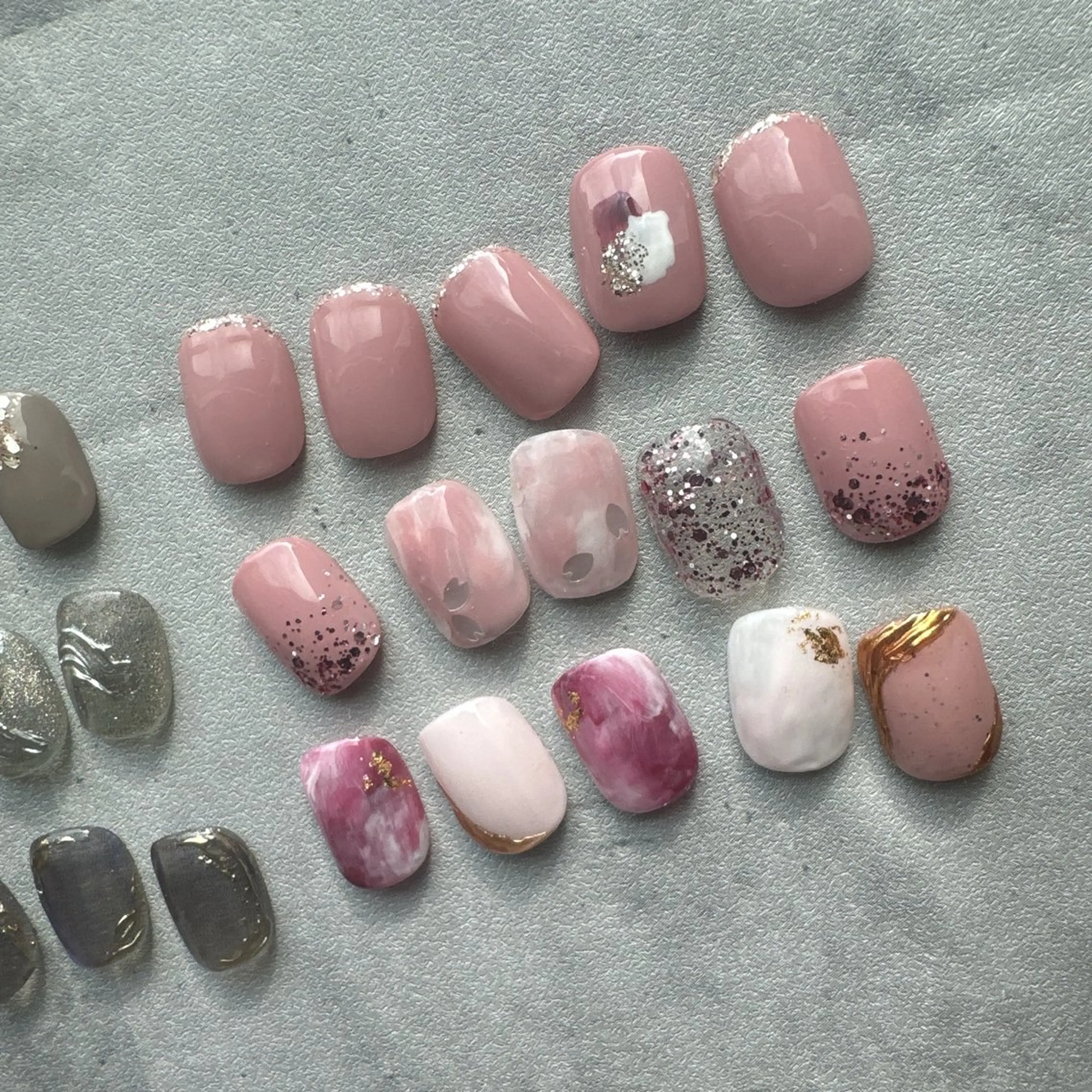 ネイル 春ネイル ハンドネイル N.plus NaiLのネイルデザイン