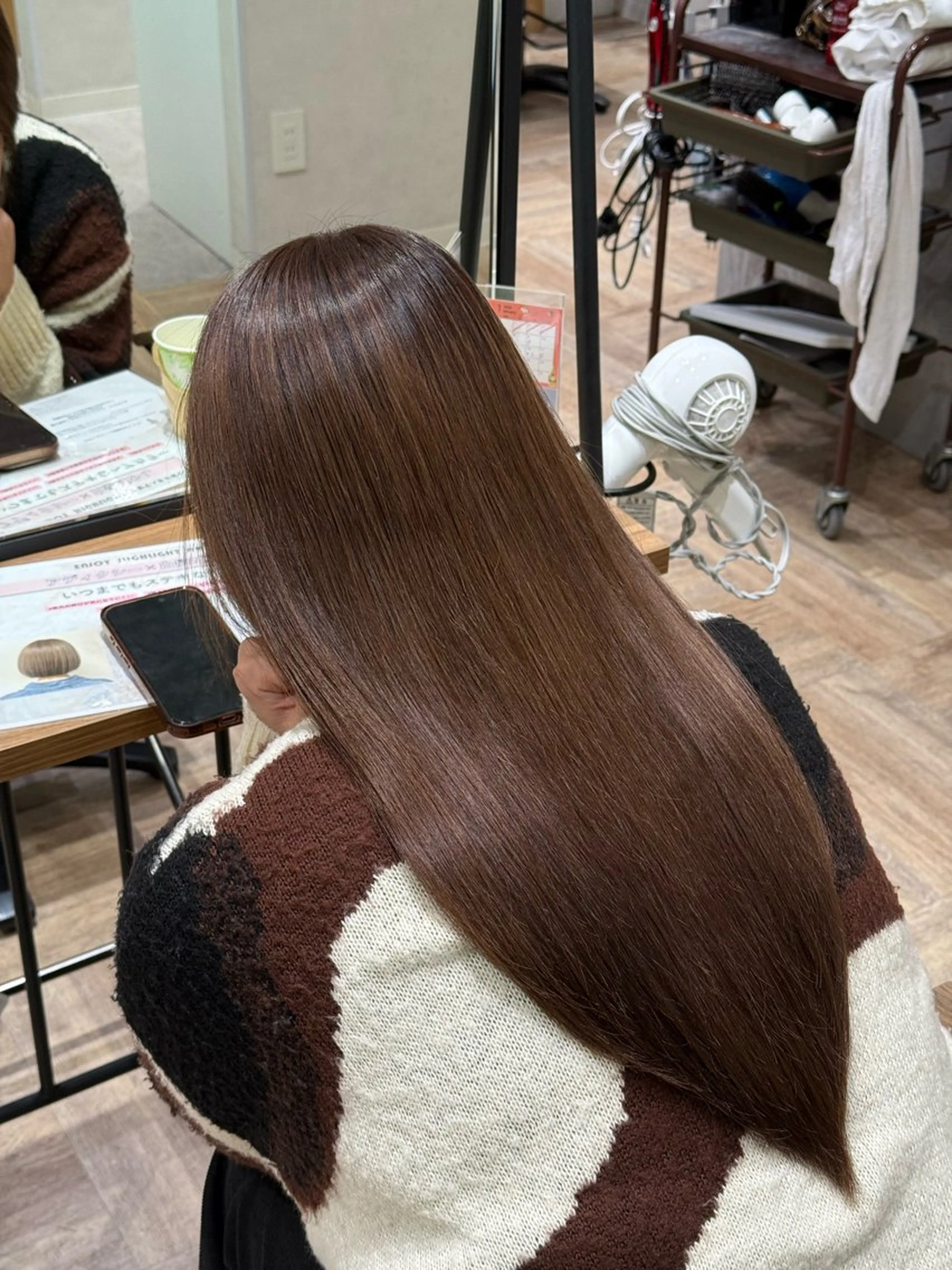 ロング 池崎 歩倖のヘアスタイル